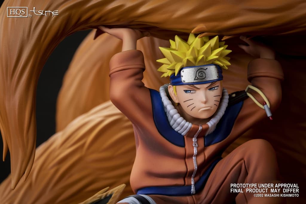 Naruto & Kyubi - HQS - Vue 4
