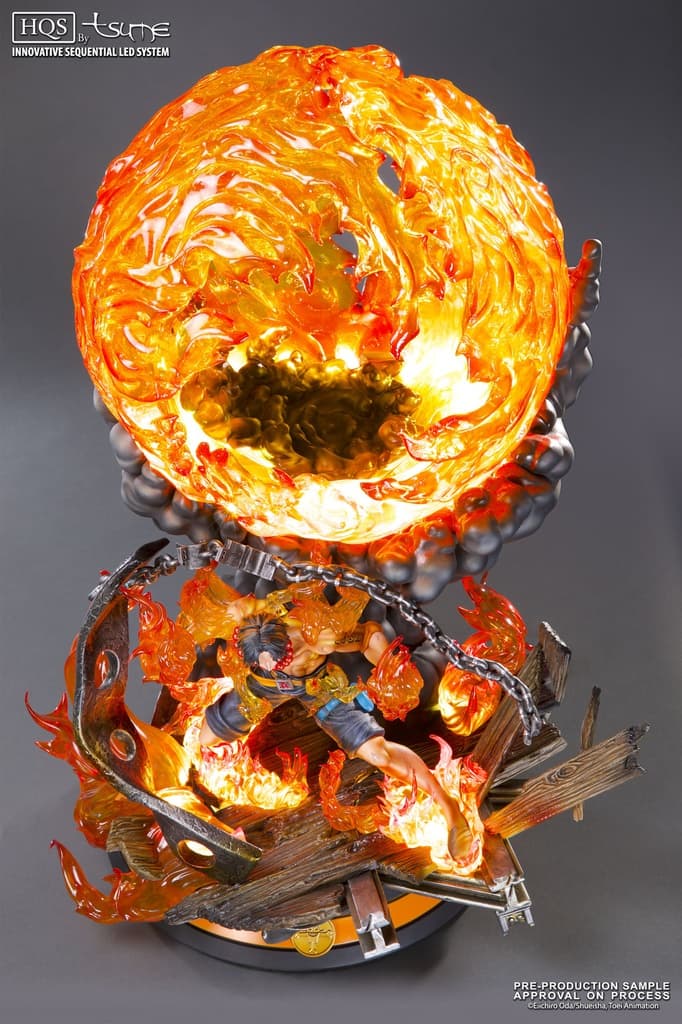 Portgas D. Ace - HQS  - Vue 2