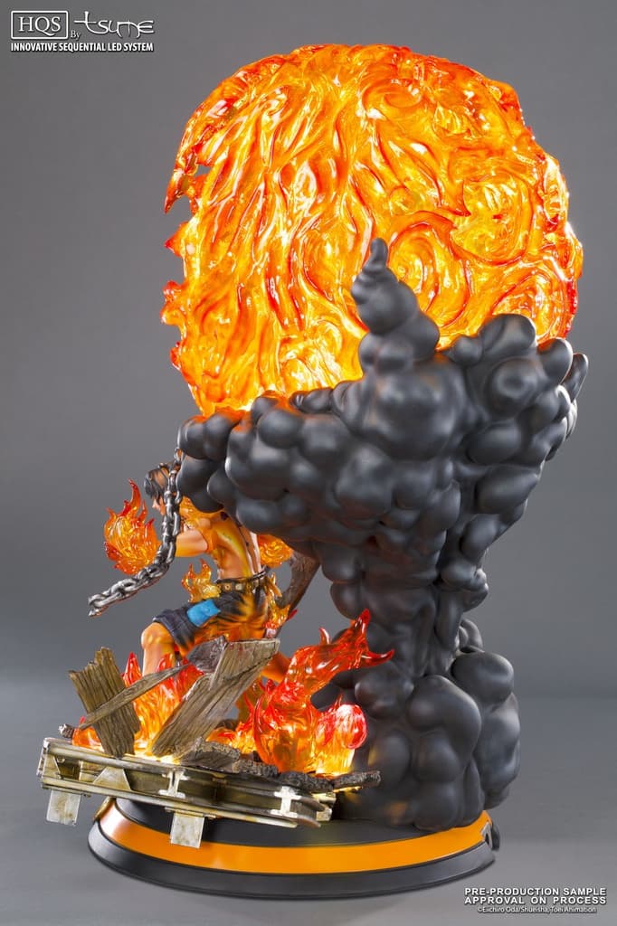 Portgas D. Ace - HQS  - Vue 4