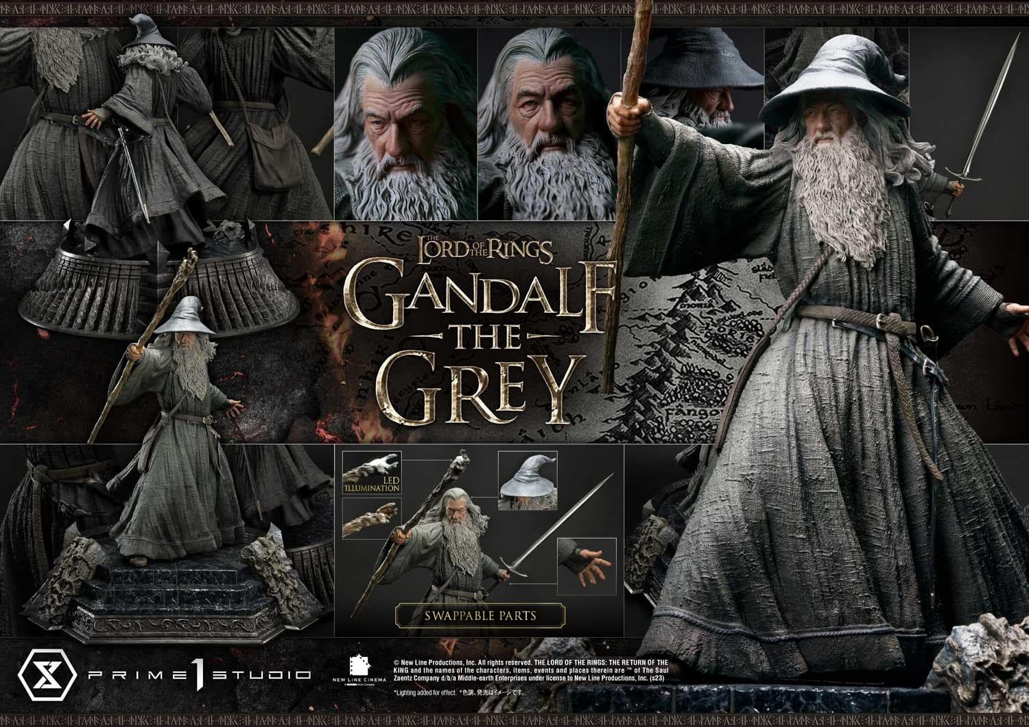Gandalf The Grey (Regular) - Premium Masterline - Vue 13
