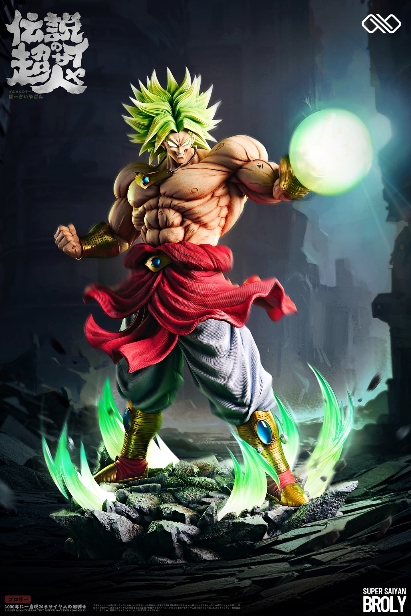 broly ex - 1/6 - Vue 3