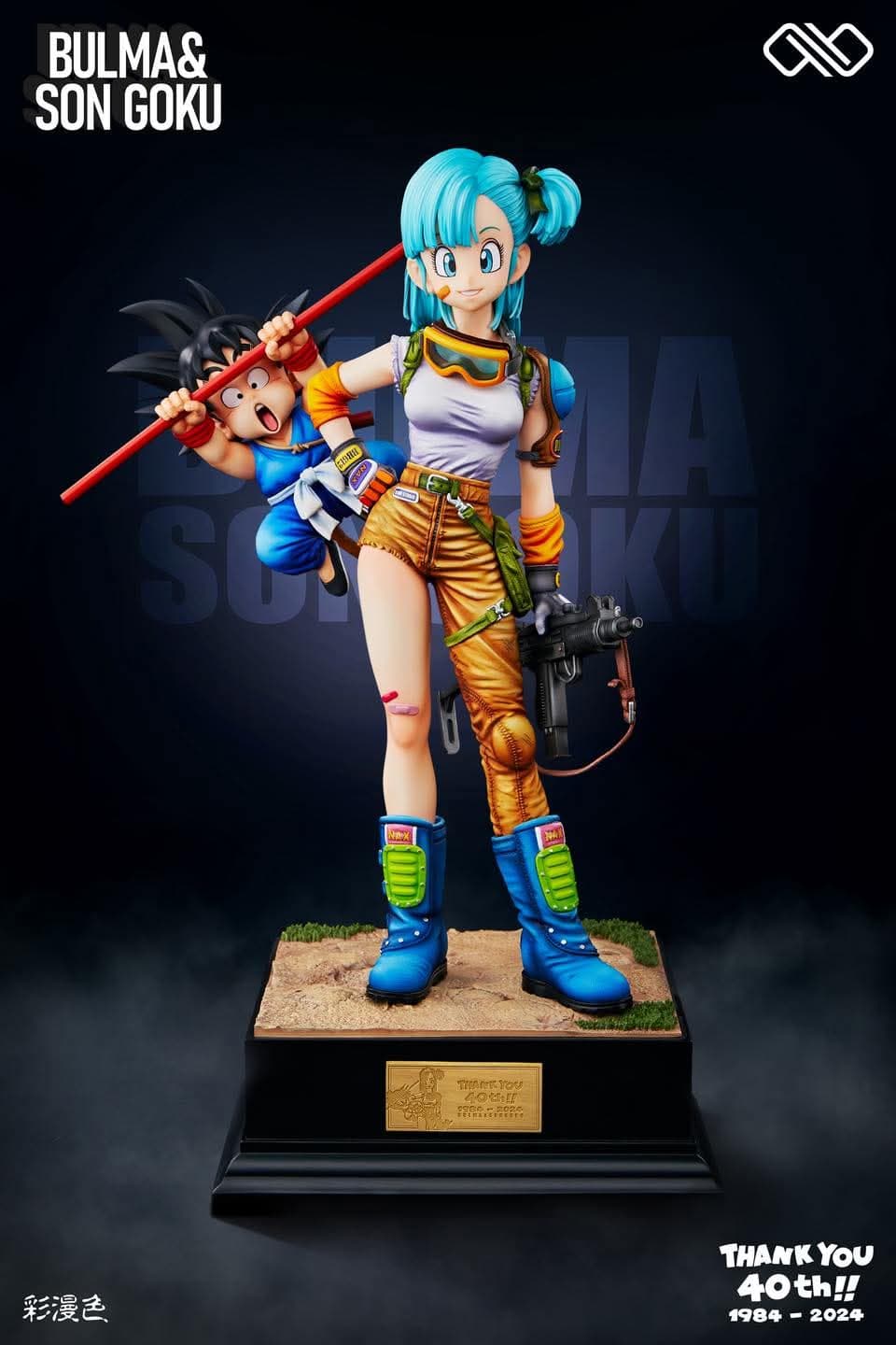 bulma and goku manga color 40th  - 1/4 - Vue 2