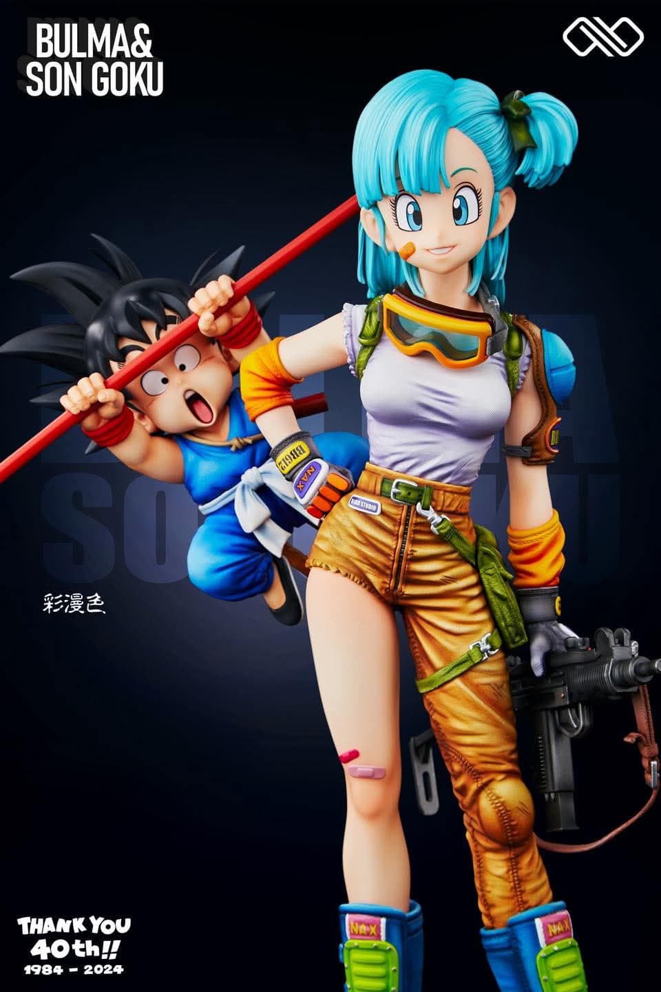 bulma and goku manga color 40th  - 1/6 - Vue 3