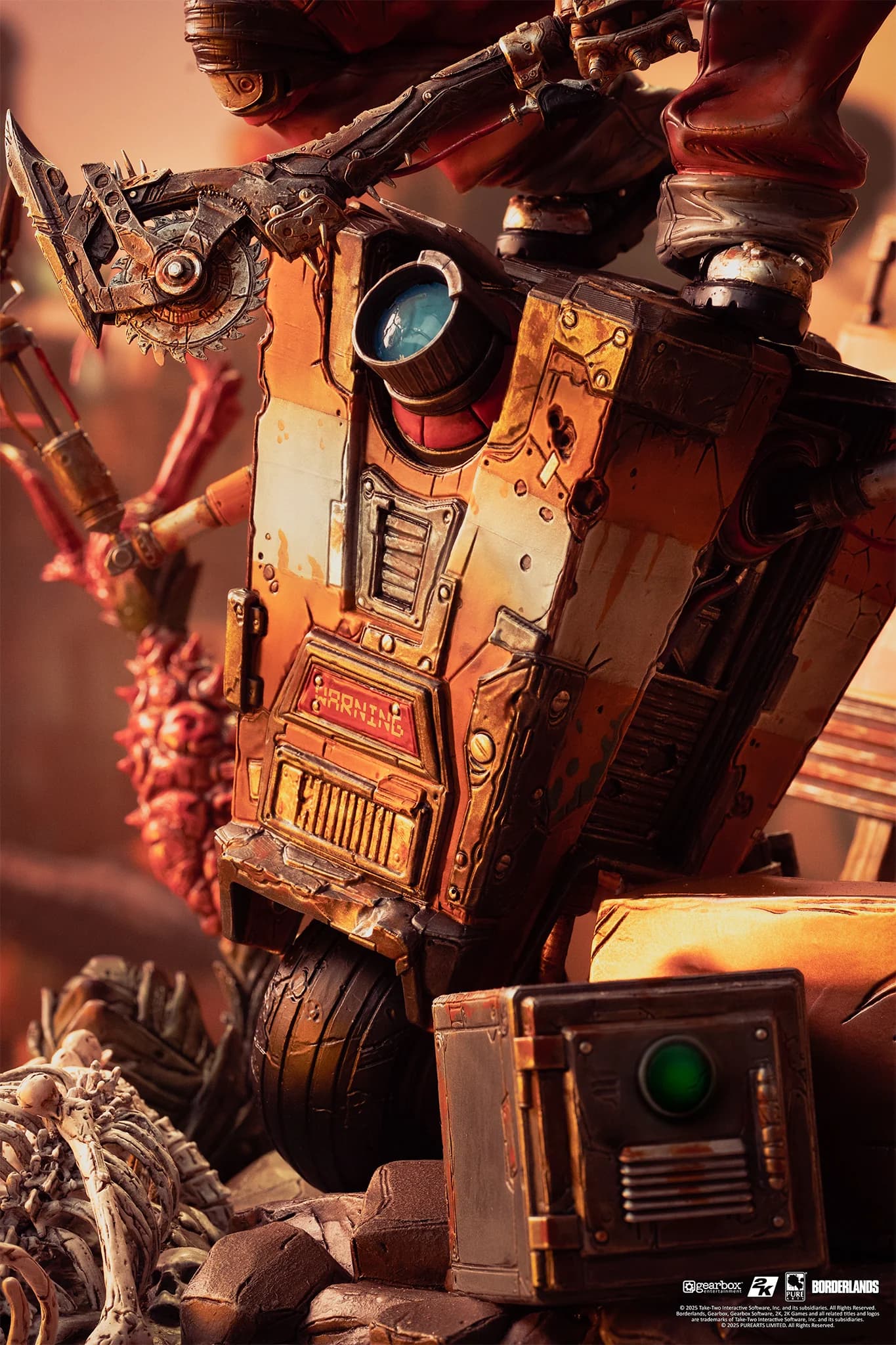 PSYCHO BANDIT & CLAPTRAP DIORAMA - Vue 6