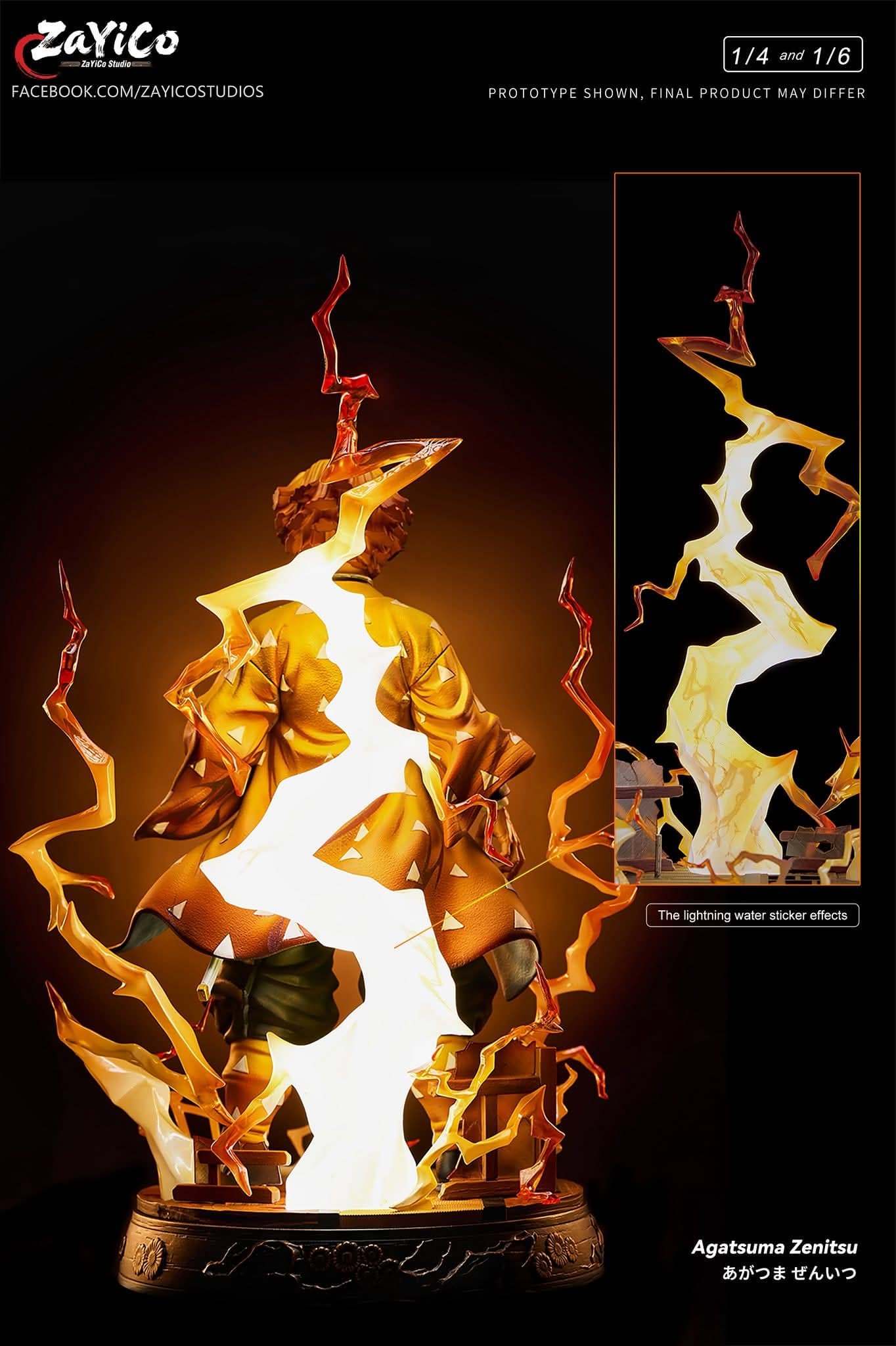 Zenitsu Version Jaune 1/4 - Vue 6