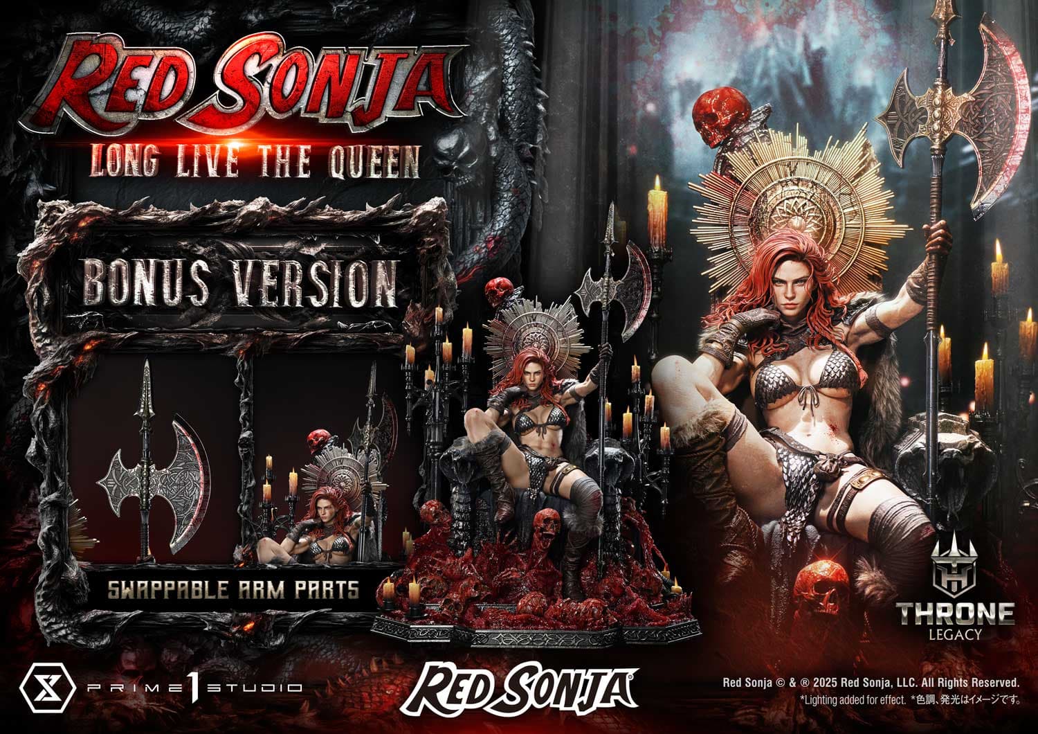  Red Sonja (bonus version) - Throne Legacy Collection - Vue 2
