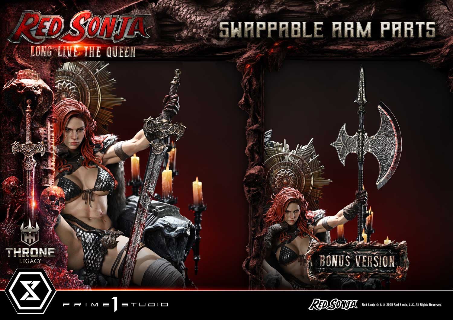  Red Sonja (bonus version) - Throne Legacy Collection - Vue 3