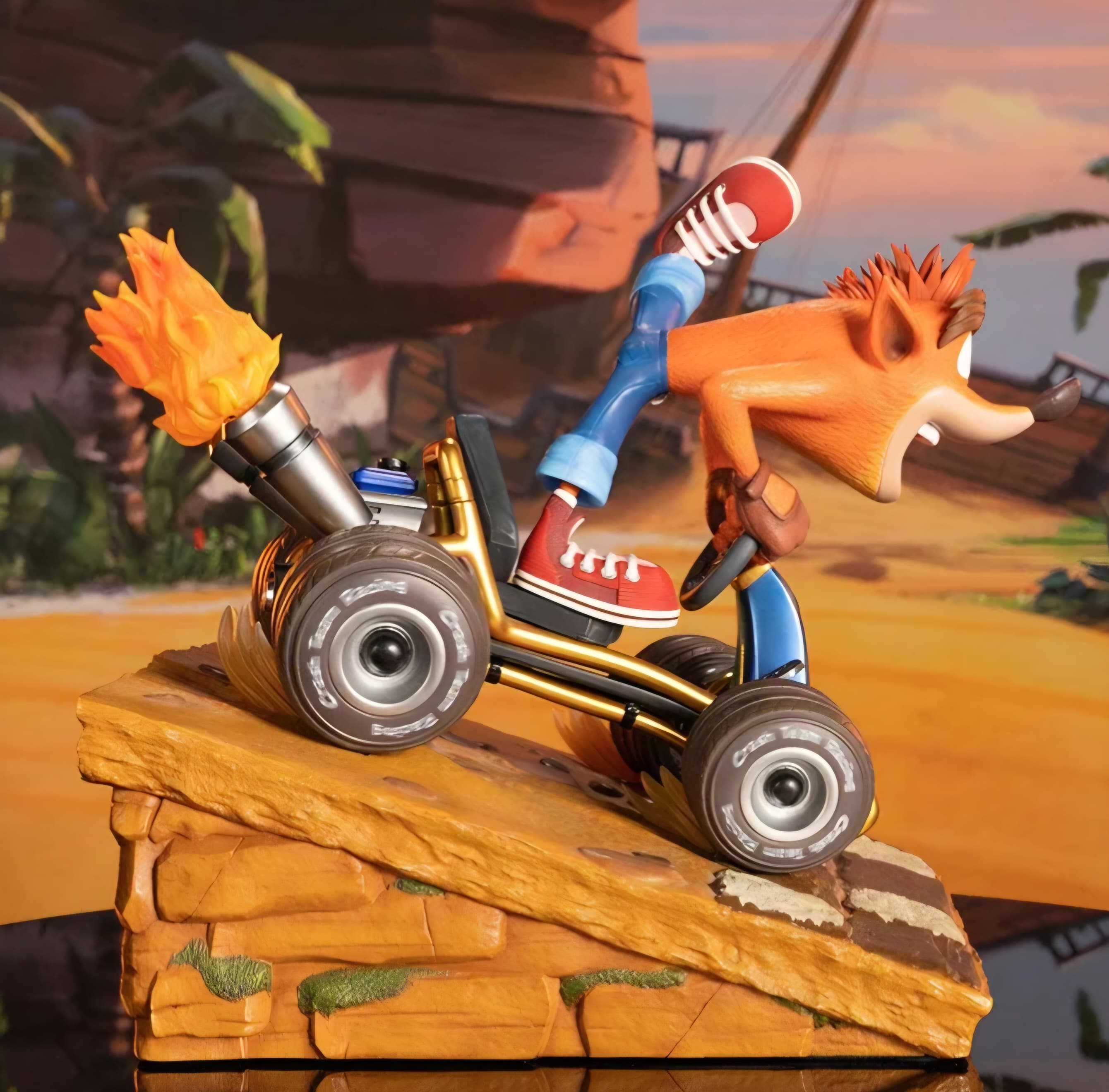 Crash tram racing nitro - fueled - crash in kart ( standard edition )