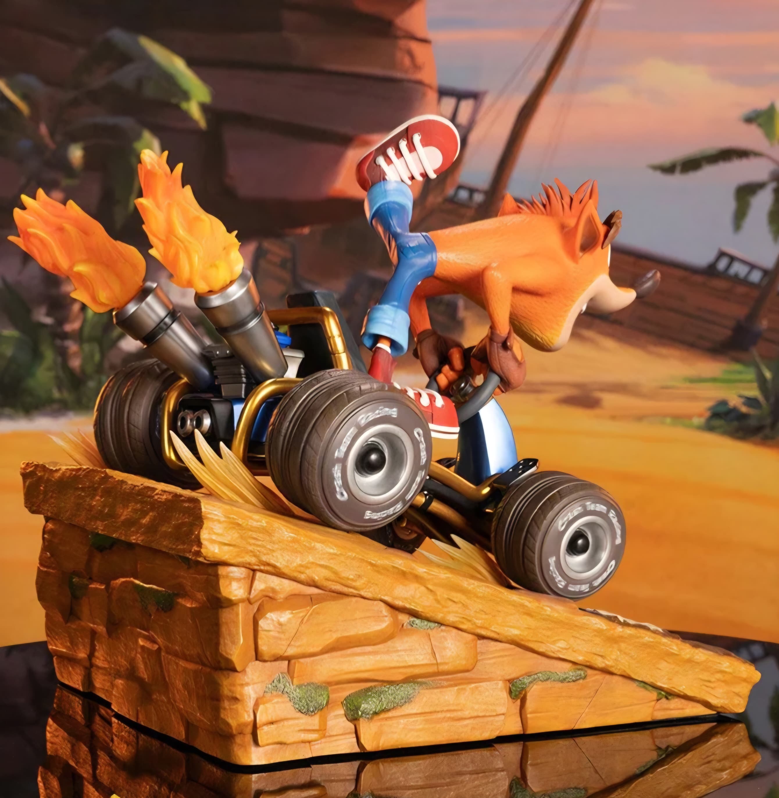 Crash tram racing nitro - fueled - crash in kart ( standard edition ) - Vue 2