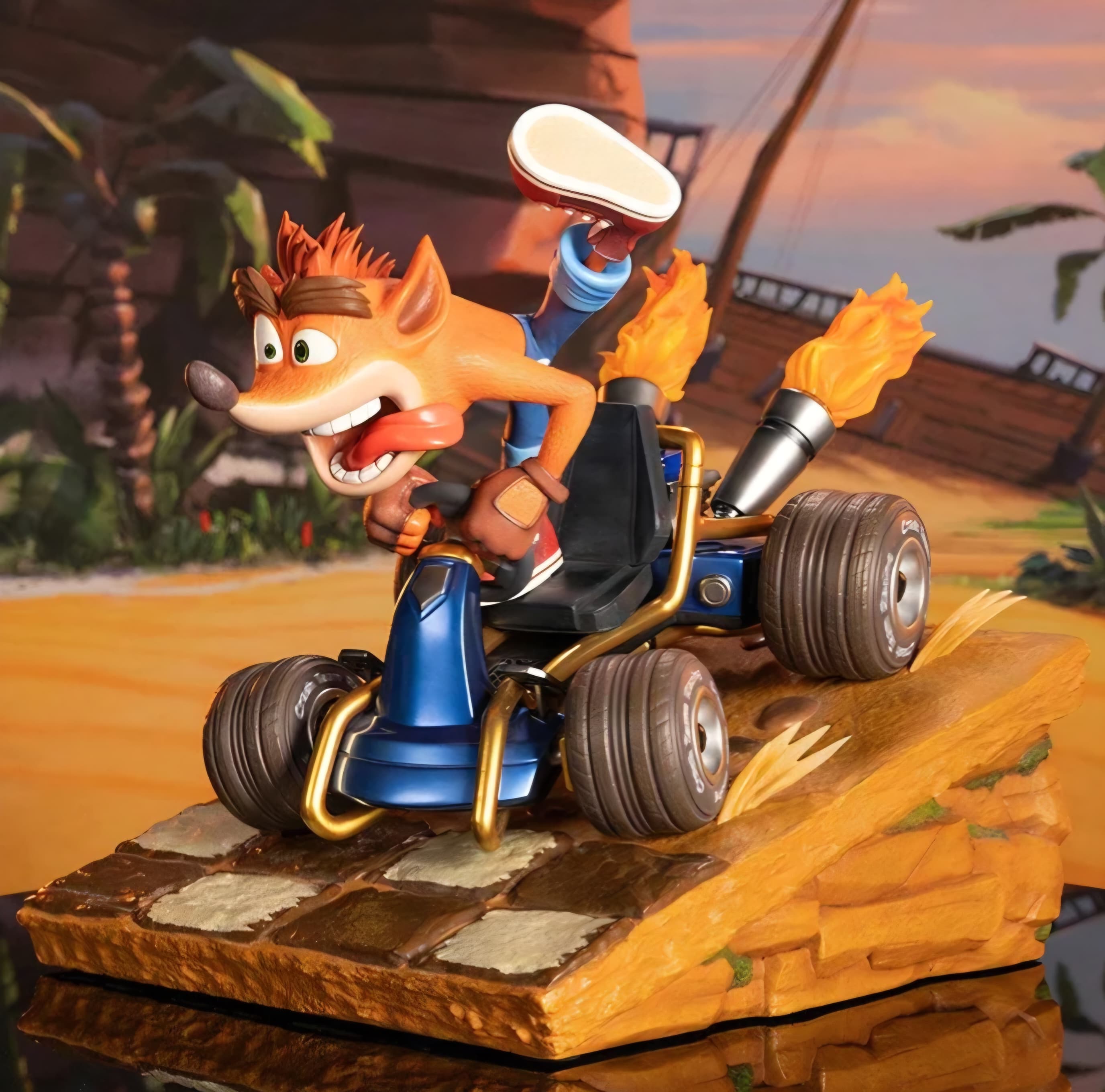 Crash tram racing nitro - fueled - crash in kart ( standard edition ) - Vue 6