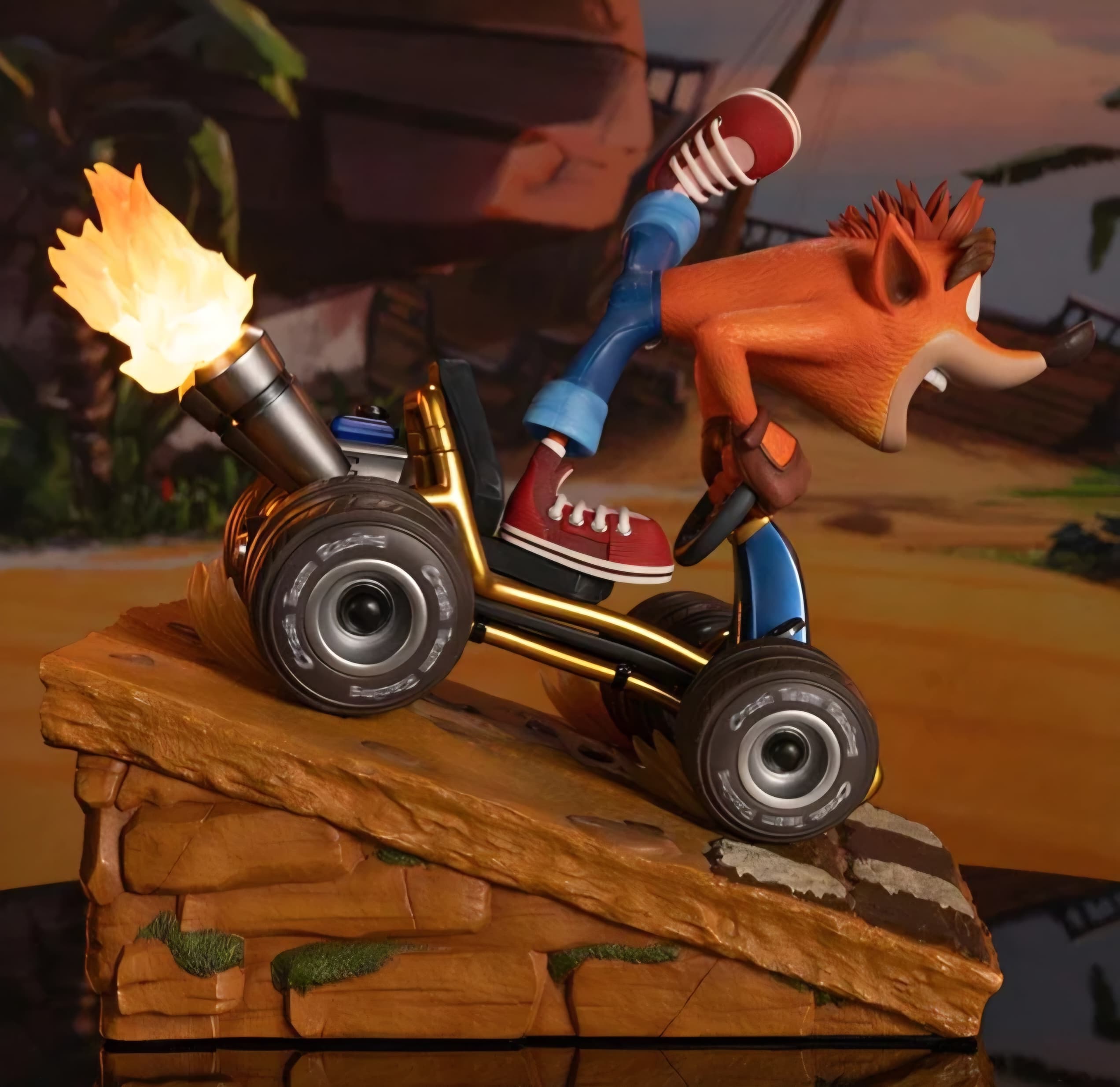 Crash team racing nitro - fueled - crash in kart ( exclusive edition ) - Vue 2