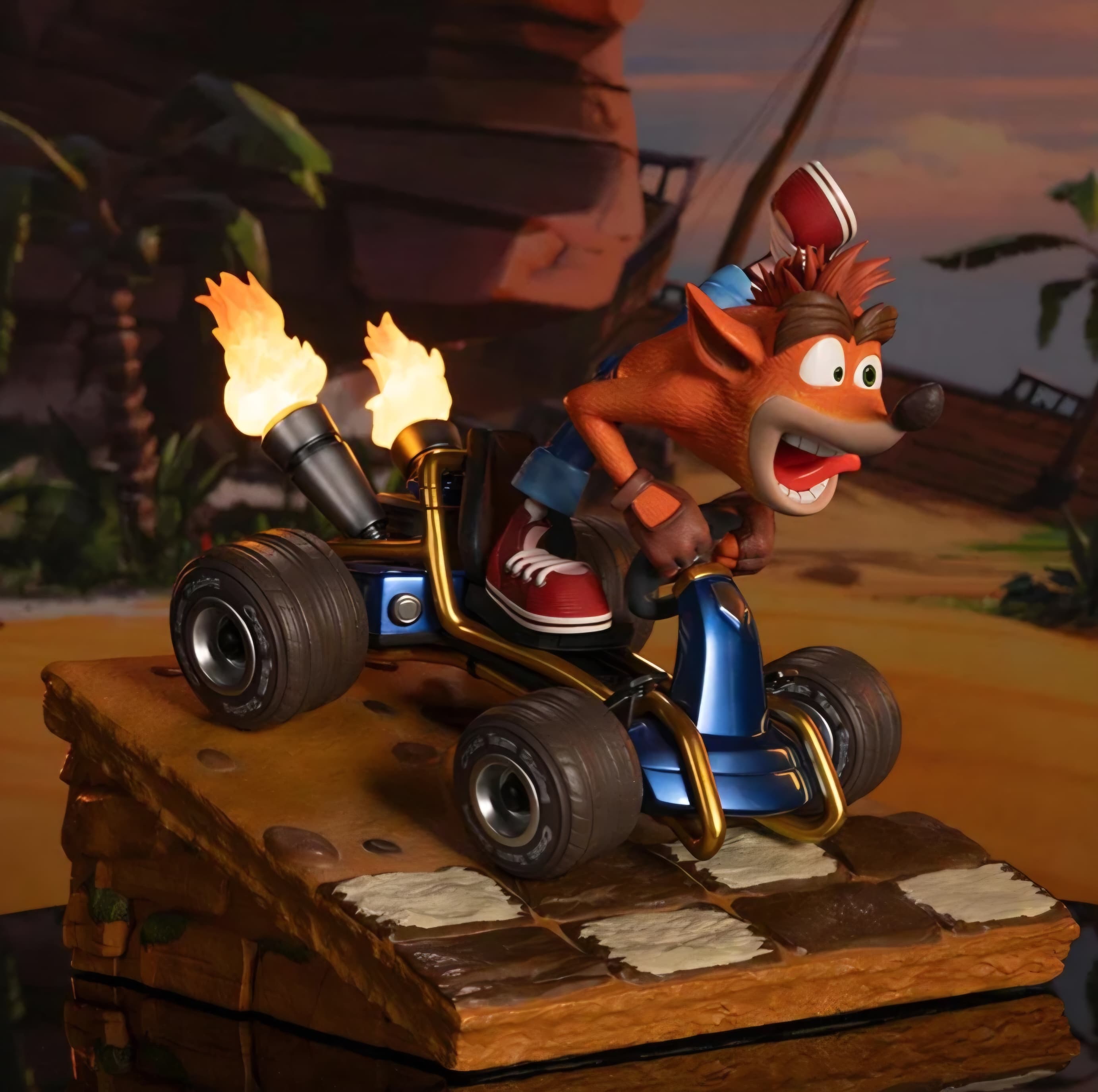 Crash team racing nitro - fueled - crash in kart ( exclusive edition ) - Vue 3