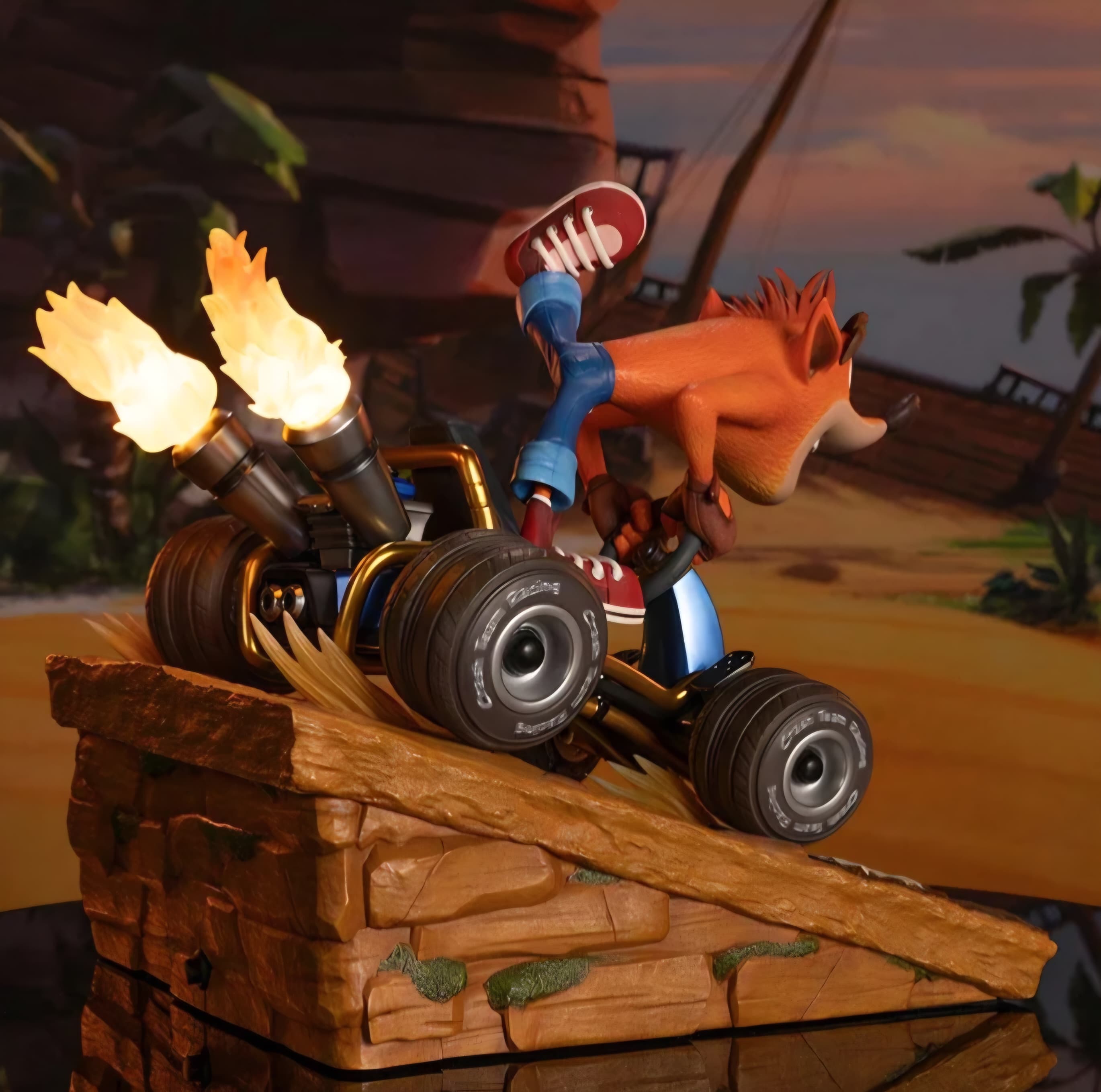 Crash team racing nitro - fueled - crash in kart ( exclusive edition ) - Vue 4
