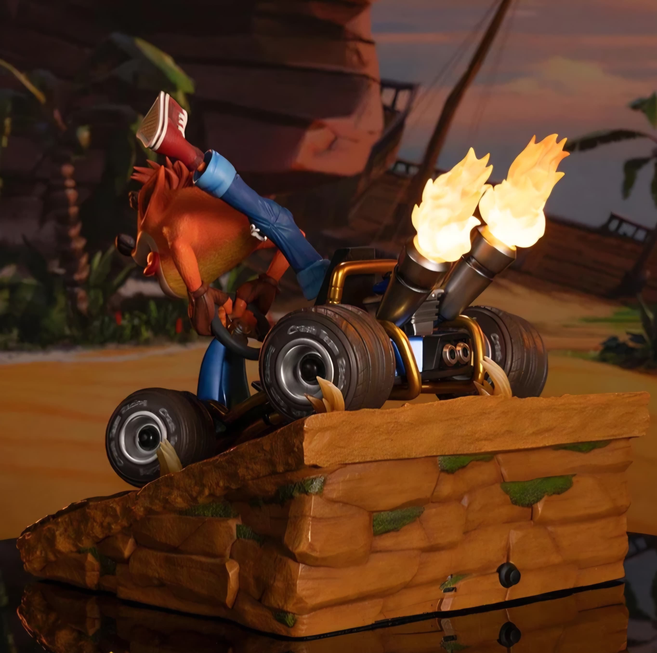 Crash team racing nitro - fueled - crash in kart ( exclusive edition ) - Vue 6