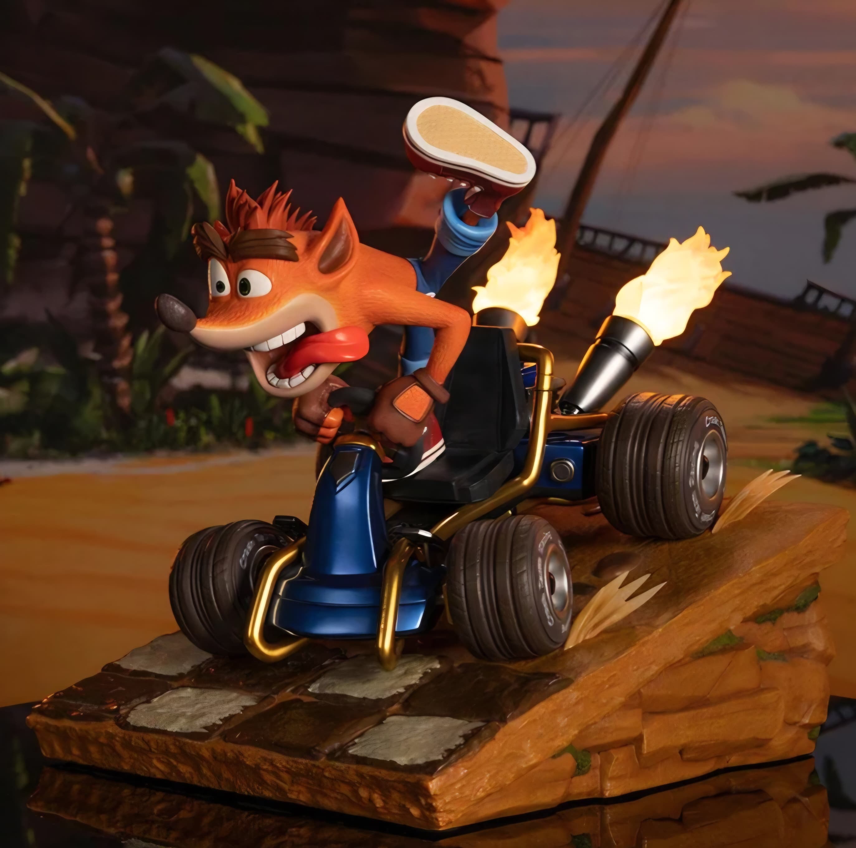 Crash team racing nitro - fueled - crash in kart ( exclusive edition ) - Vue 7