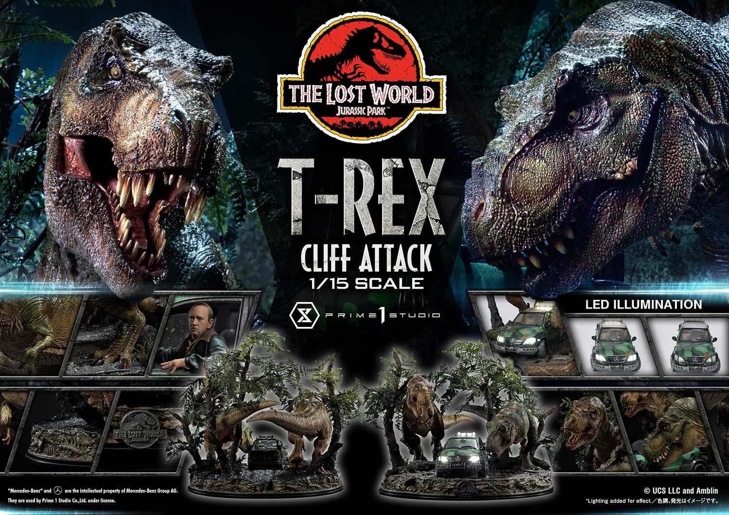 T-Rex Cliff Attack - Legacy Museum Collection