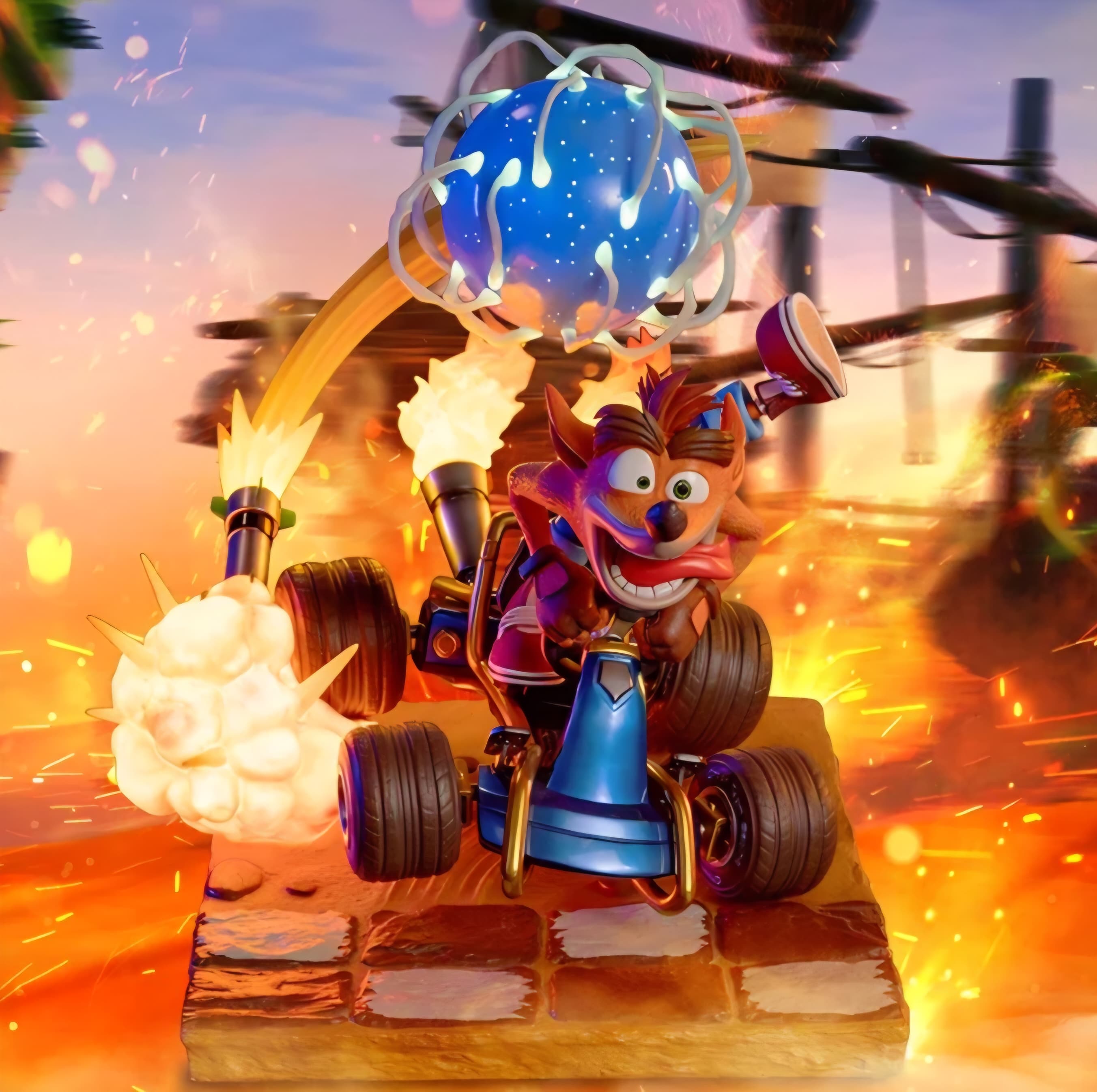 Crash team racing nitro - fueled - crash in kart ( definitive edition ) 