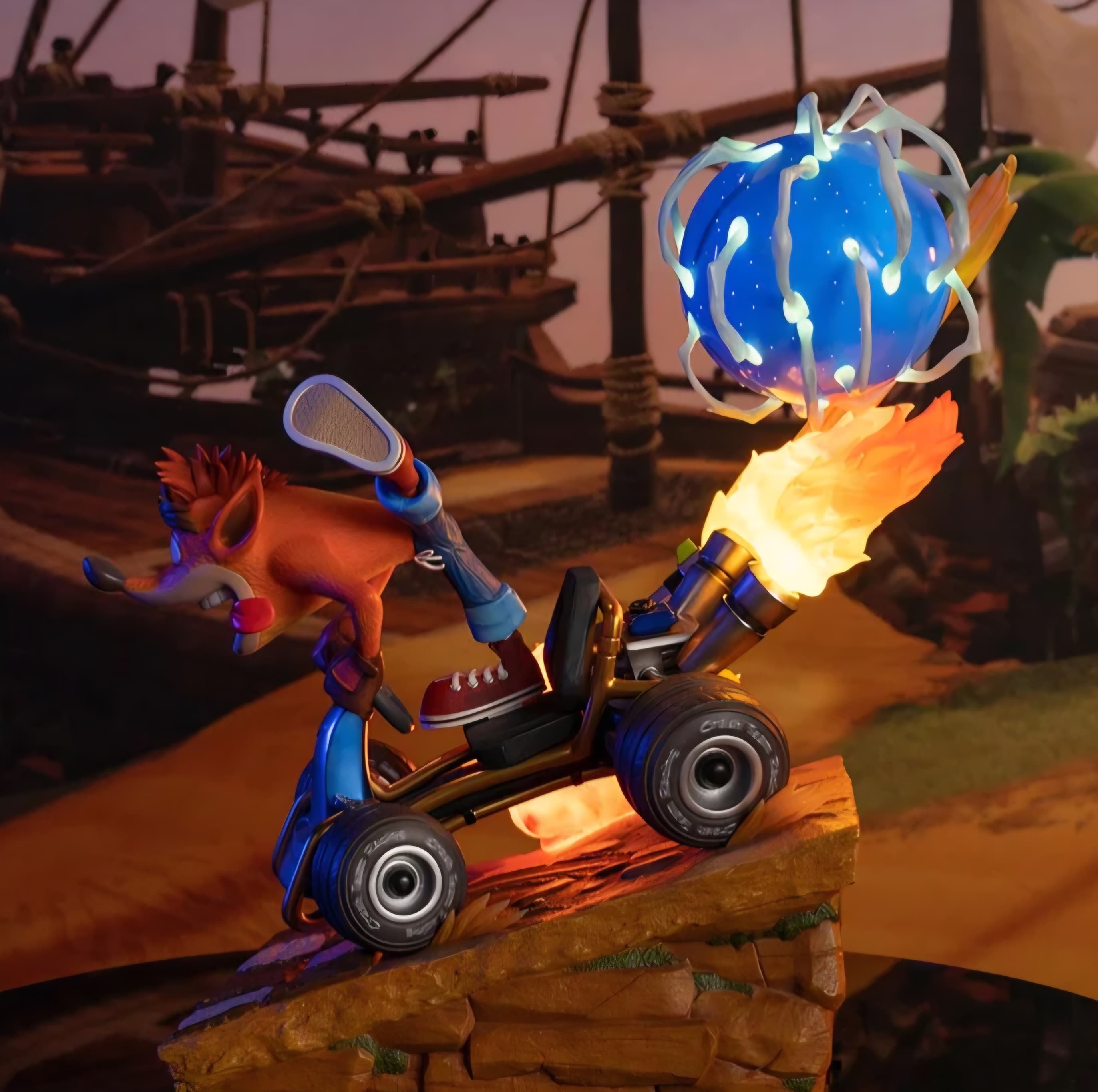 Crash team racing nitro - fueled - crash in kart ( definitive edition )  - Vue 6