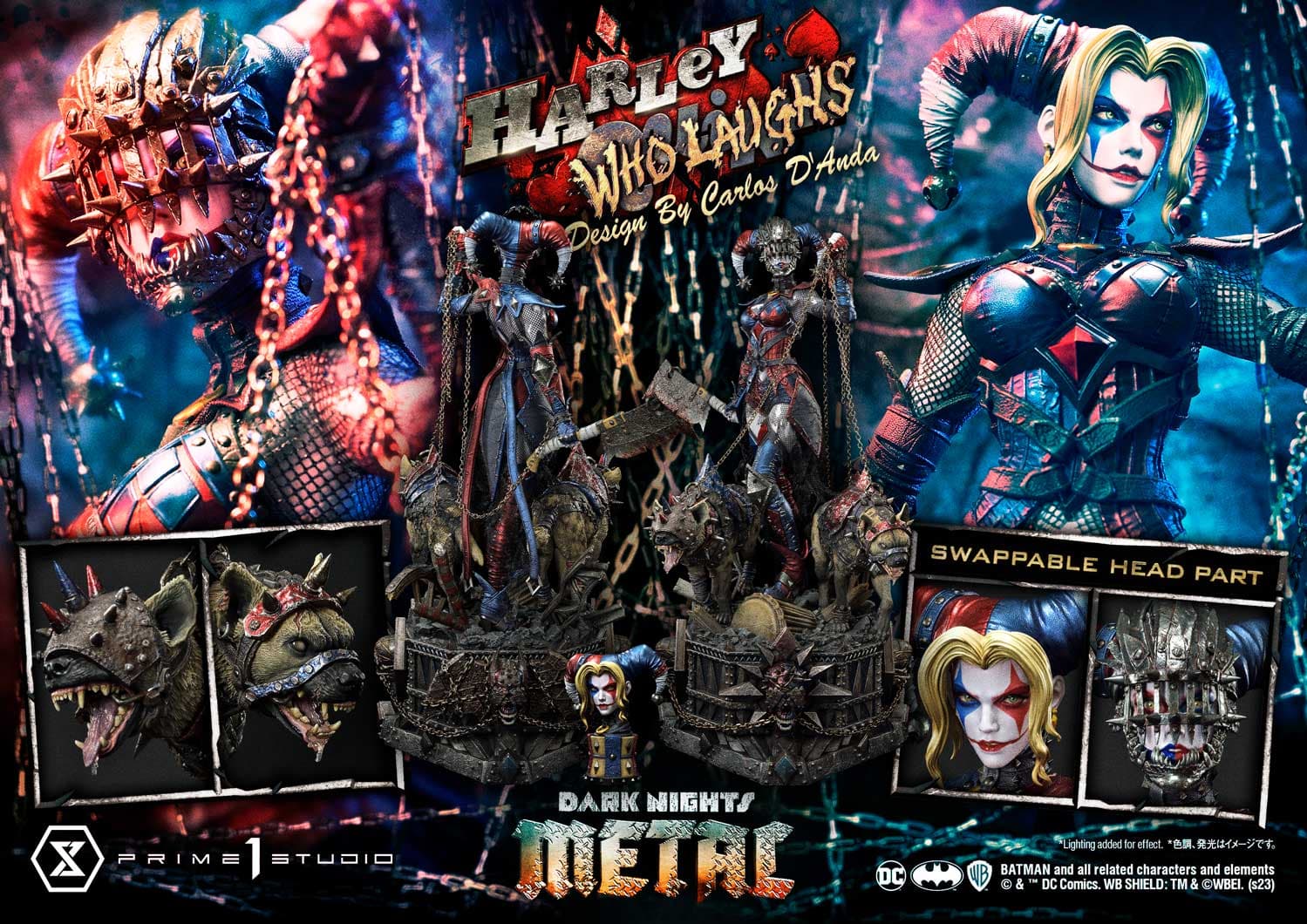 Harley Quinn Who Laughs from Dark Nights: Metal! (Regular Version) - Museum masterline
