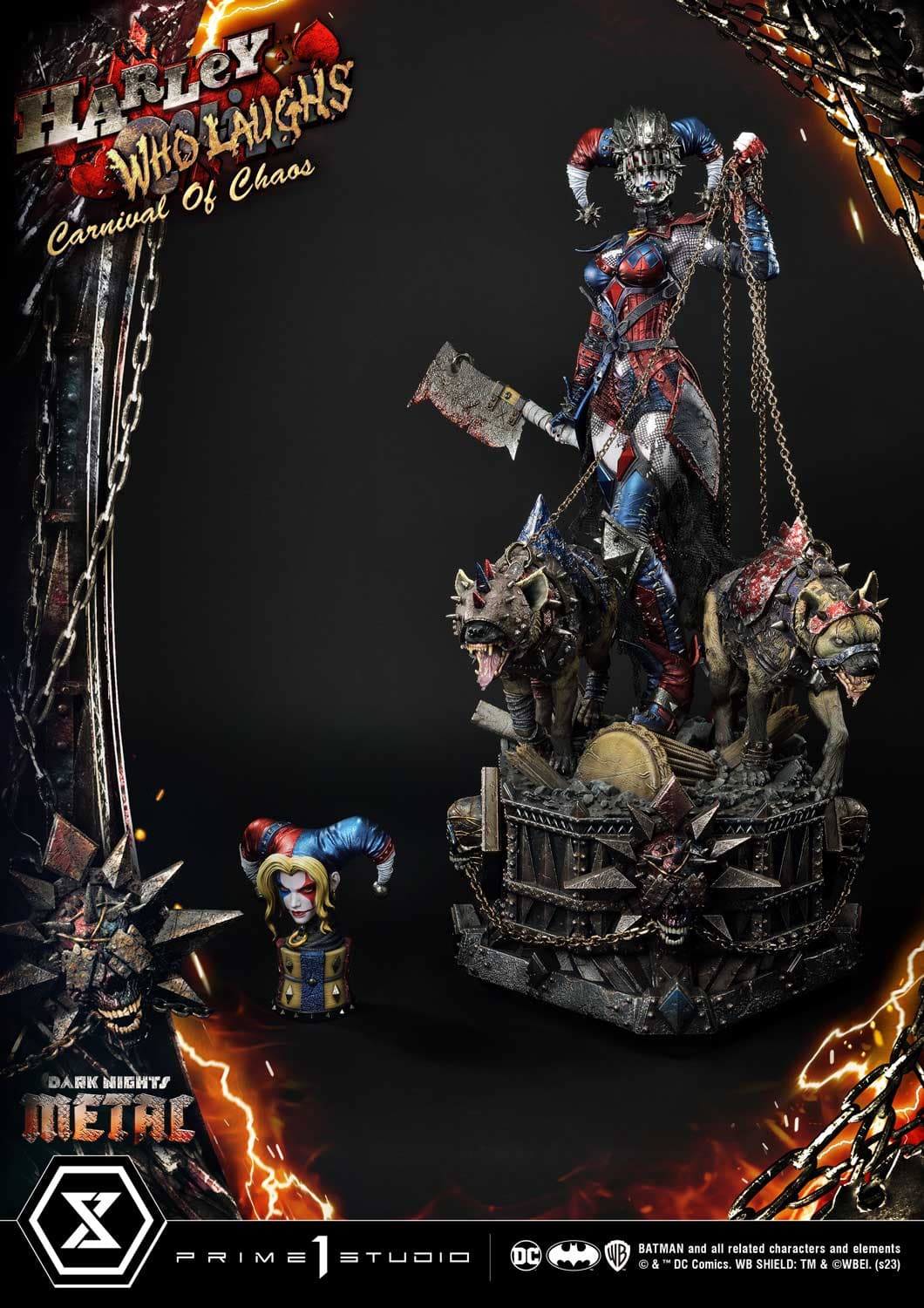 Harley Quinn Who Laughs from Dark Nights: Metal! (Regular Version) - Museum masterline - Vue 2