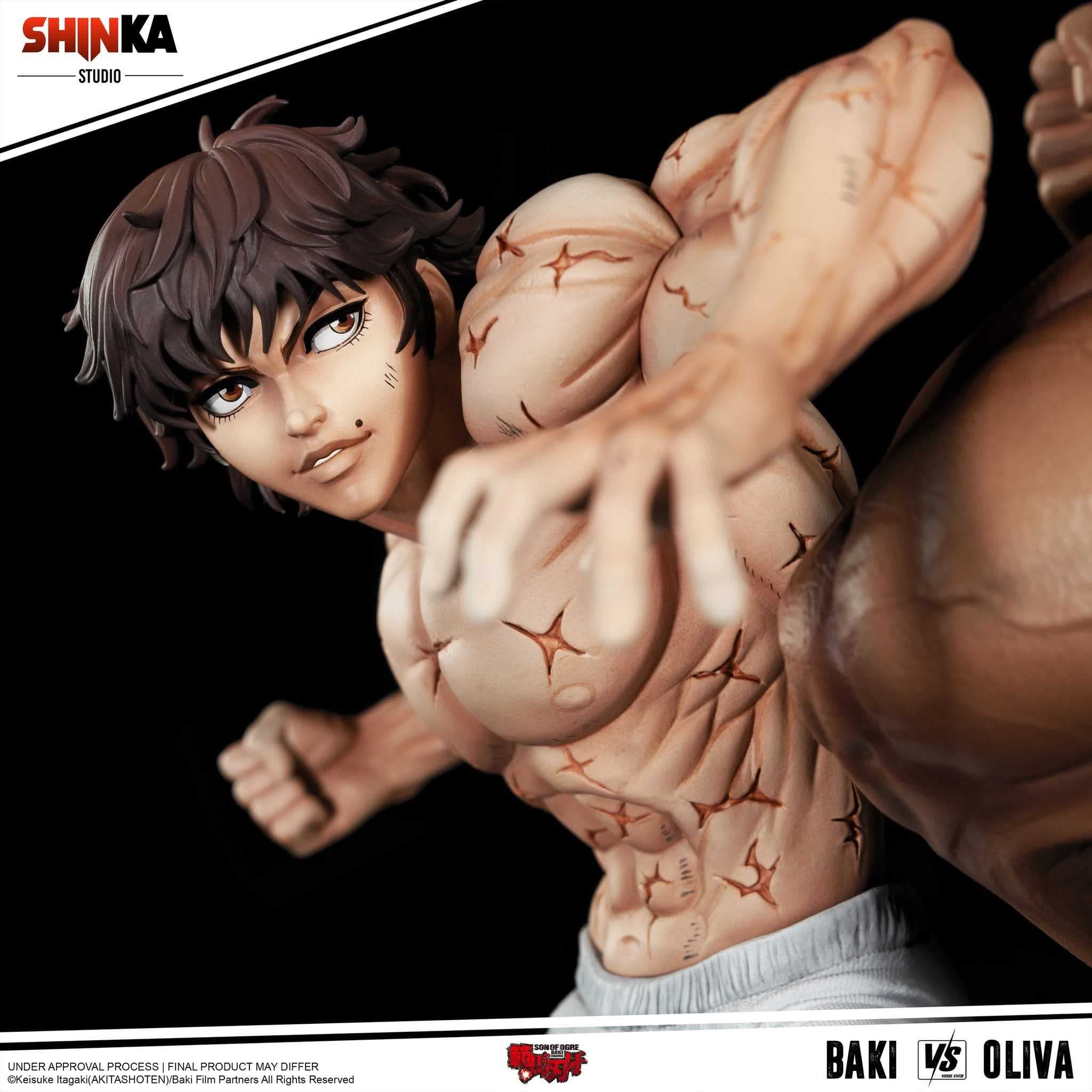  Baki Hanma vs Biscuit Olivia - Vue 5