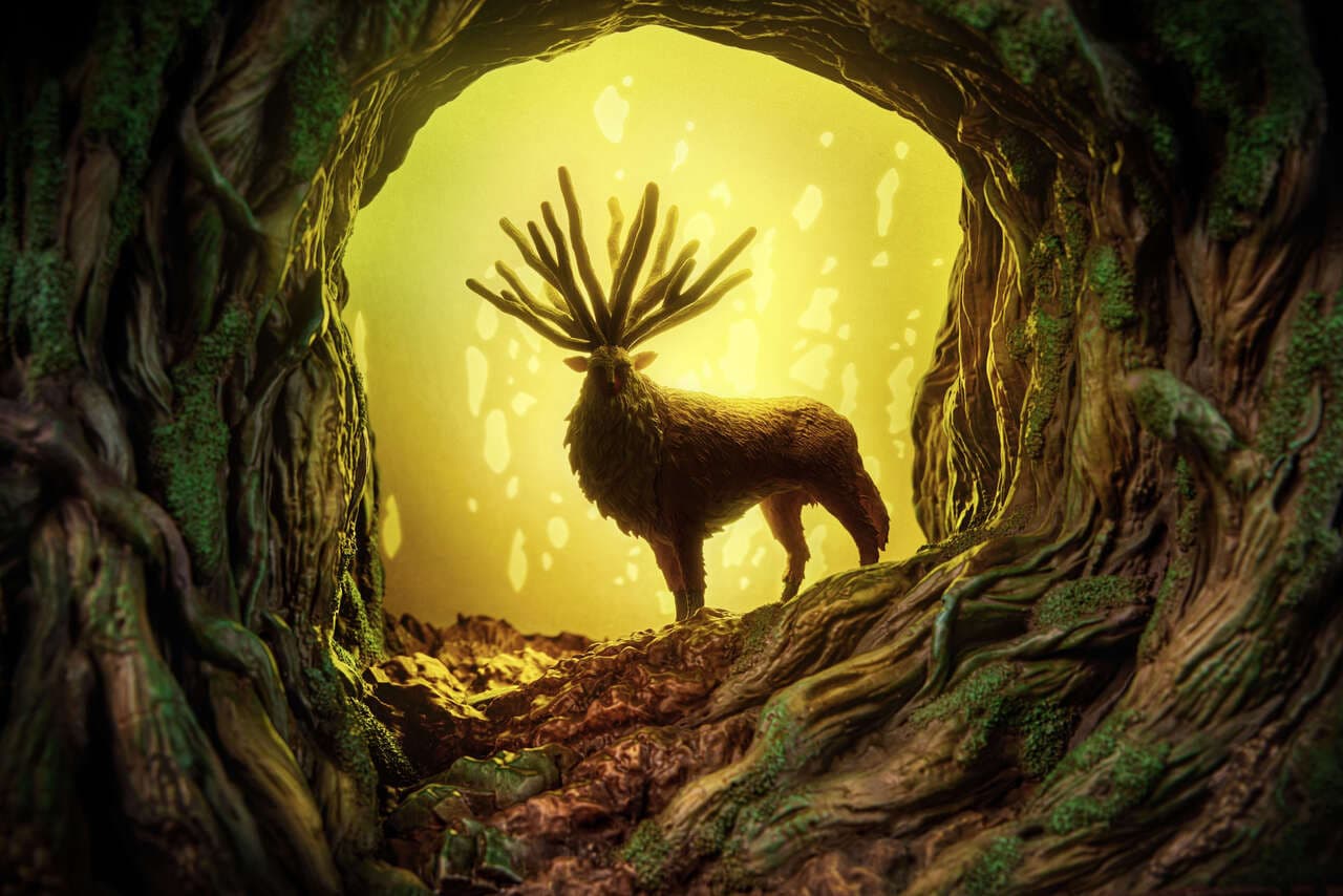 Princess Mononoke x Ashitaka - Version S - Vue 3