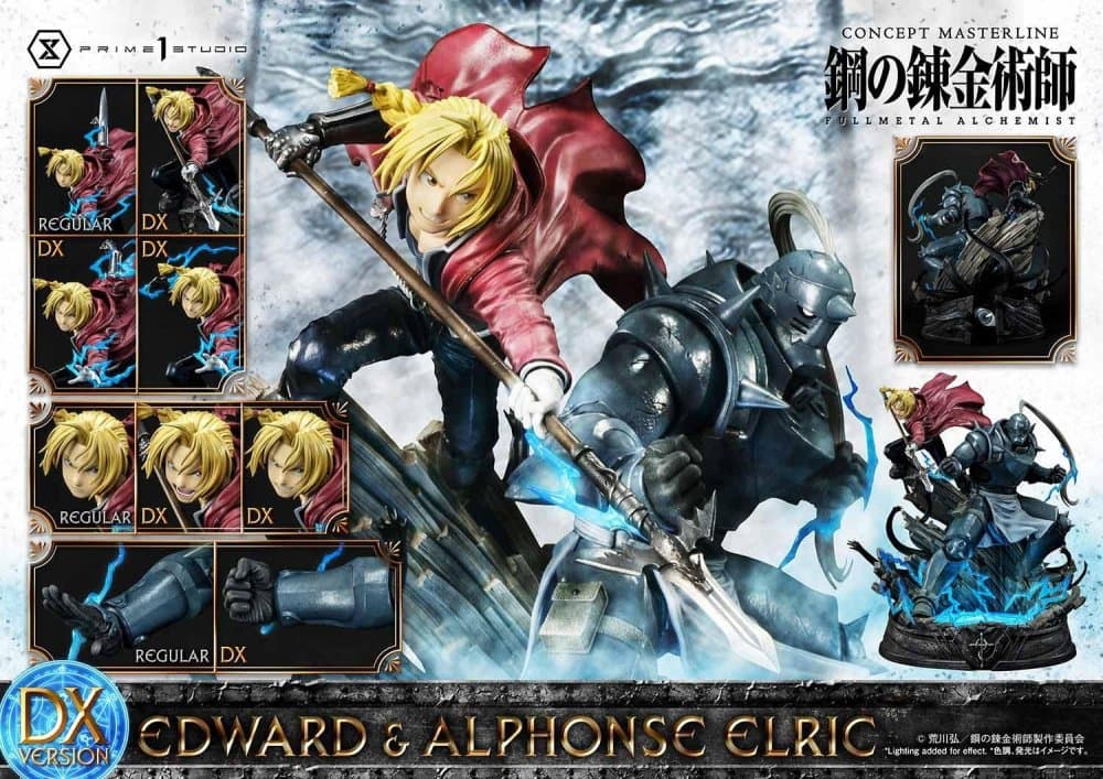Edward & Alphonse Elric (Version Deluxe) - Concept Masterline