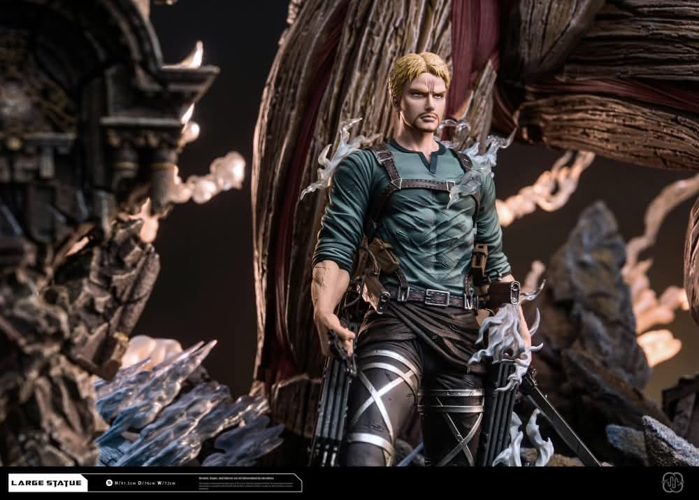 Reiner With The Armored Titan - Vue 8