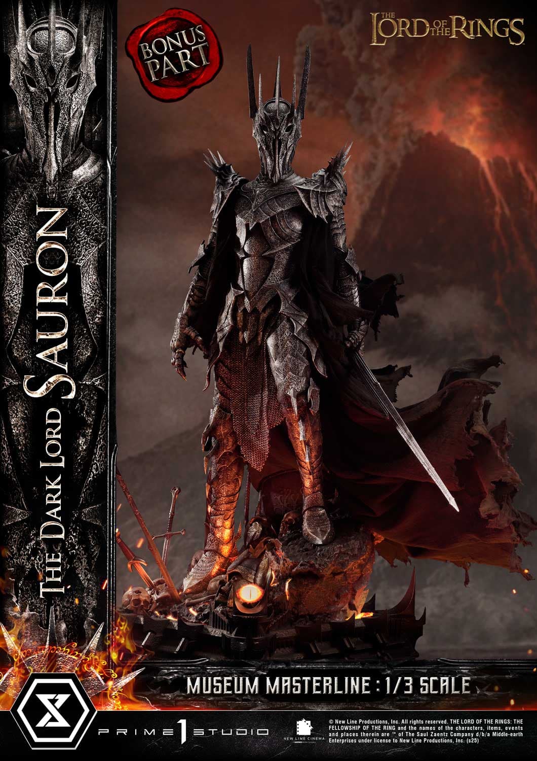 The Dark Lord Sauron (Exclusive Version) - Museum Masterline - Vue 2