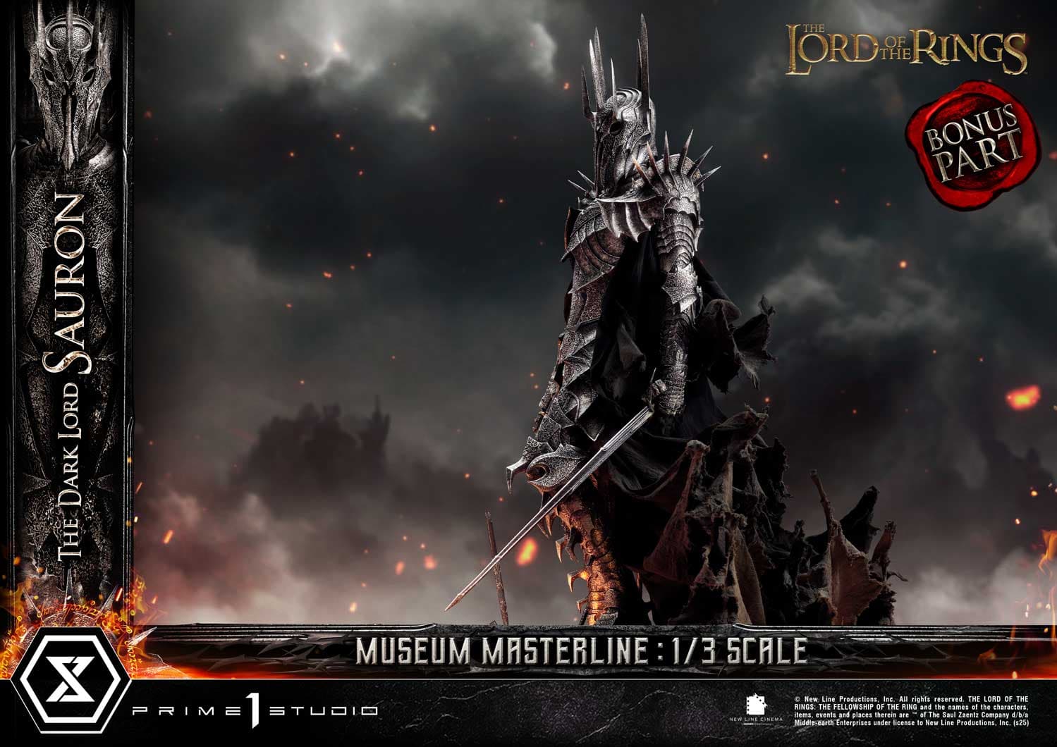 The Dark Lord Sauron (Exclusive Version) - Museum Masterline - Vue 4