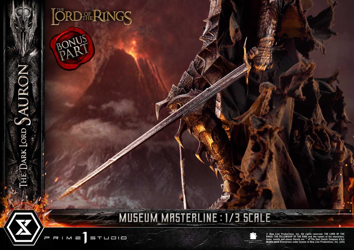The Dark Lord Sauron (Exclusive Version) - Museum Masterline - Vue 5