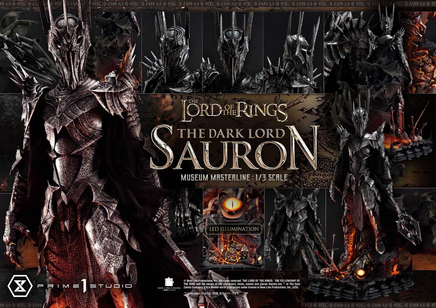 The Dark Lord Sauron (Exclusive Version) - Museum Masterline - Vue 10