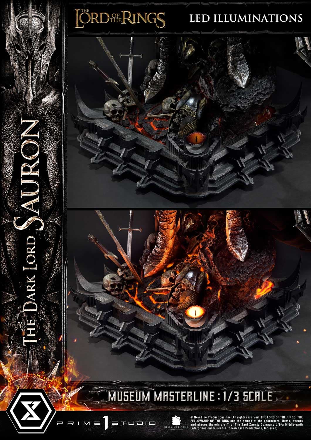 The Dark Lord Sauron (Exclusive Version) - Museum Masterline - Vue 11