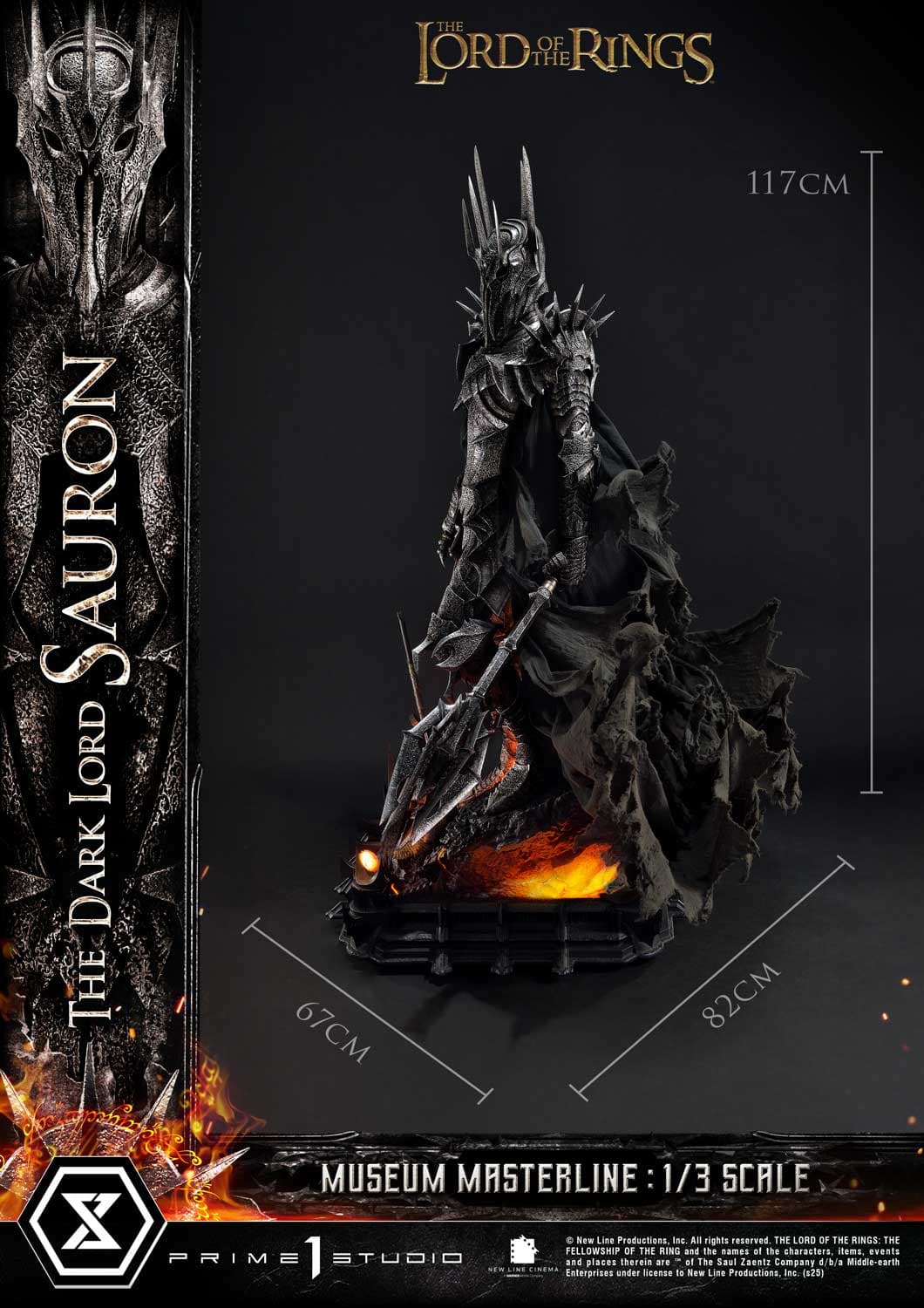 The Dark Lord Sauron (Exclusive Version) - Museum Masterline - Vue 13