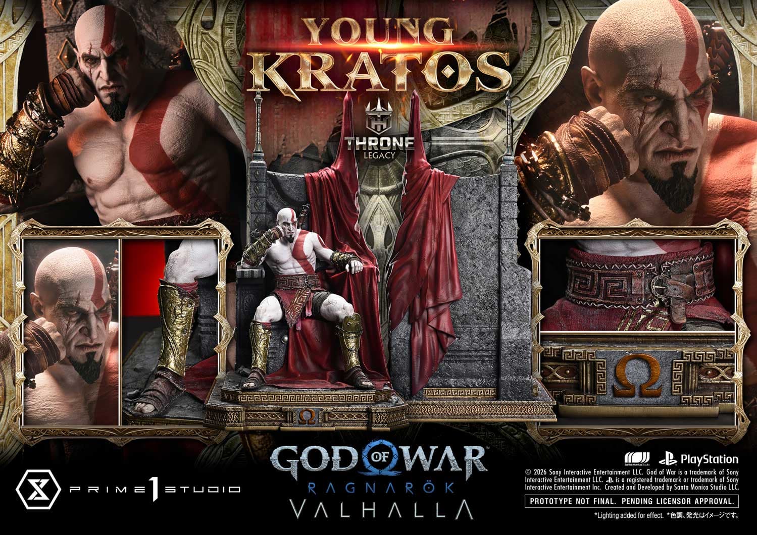 Young Kratos - Throne legacy (bonus version) - Vue 5