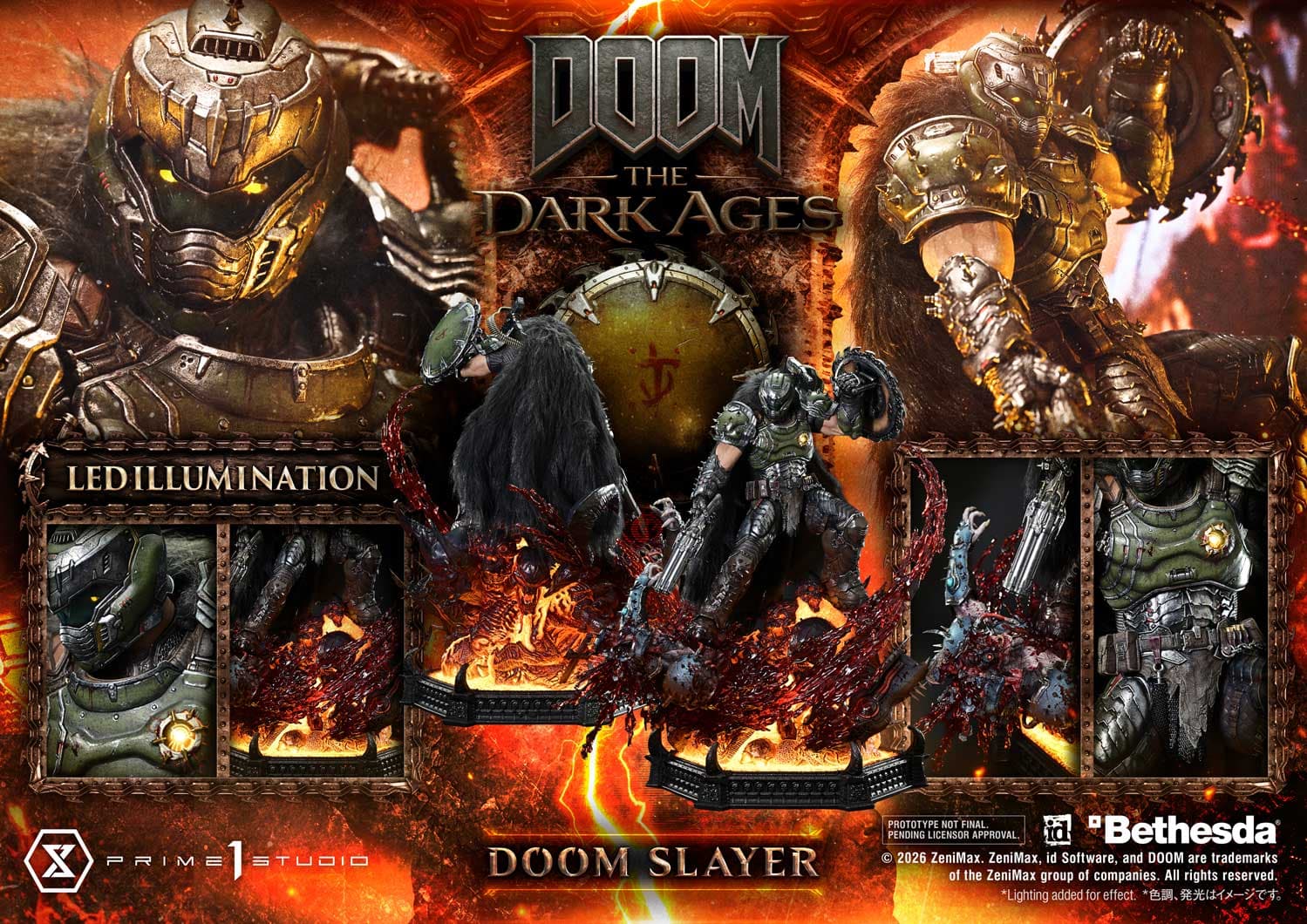 Doom Slayer - ultimate premium masterline (regular version) - Vue 3