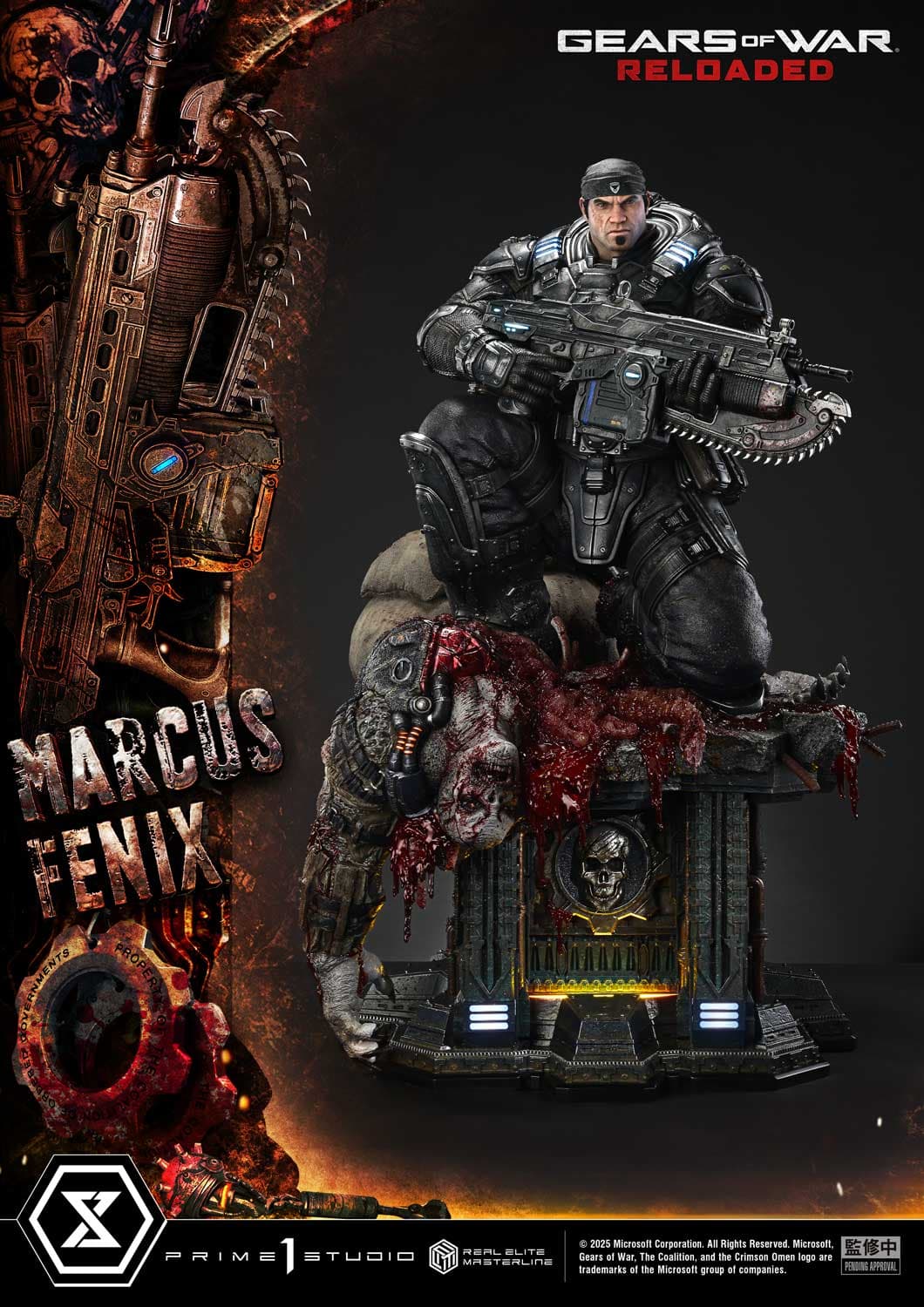 Marcus Fenix - real elite masterline (regular version) - Vue 5