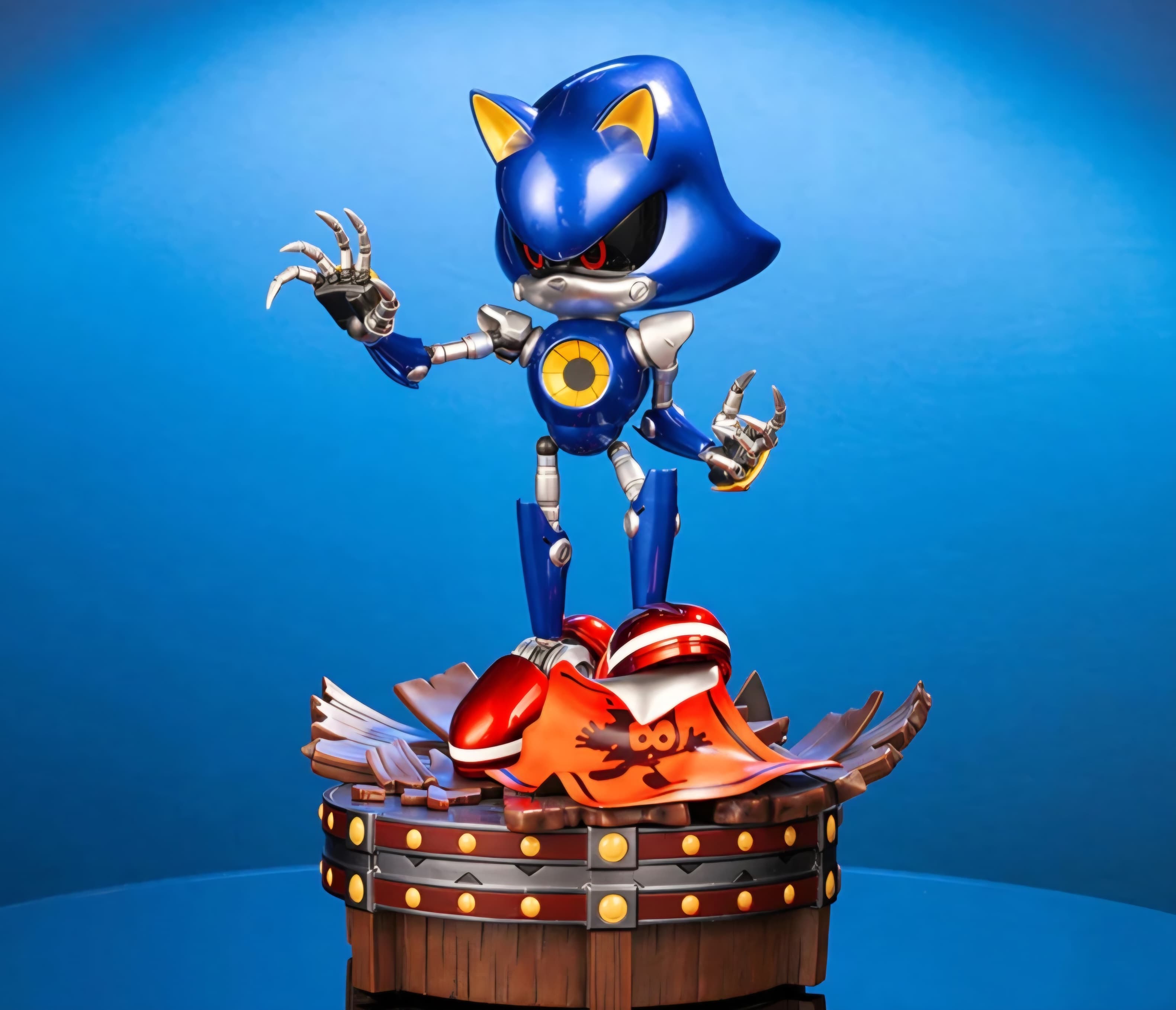 Sonic the hedgehog - metal sonic the Steel nemesis  - Vue 2
