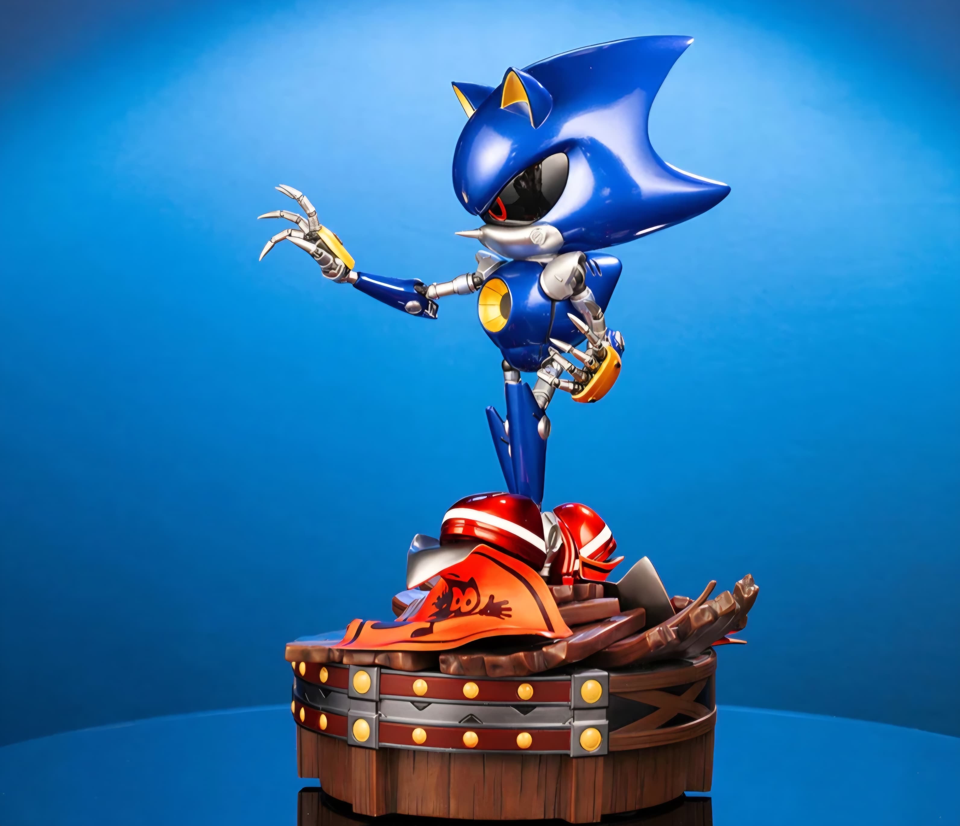 Sonic the hedgehog - metal sonic the Steel nemesis  - Vue 3