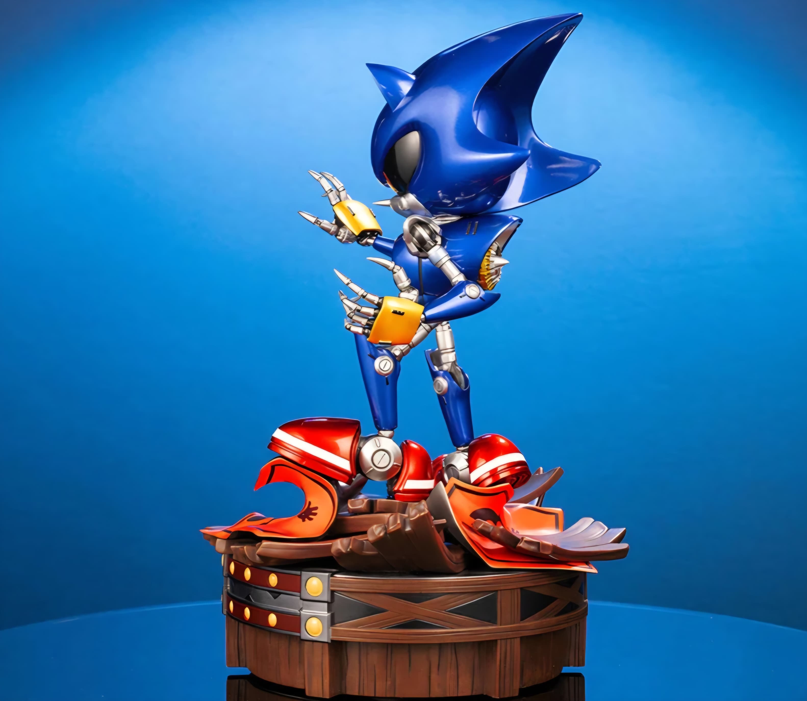 Sonic the hedgehog - metal sonic the Steel nemesis  - Vue 4