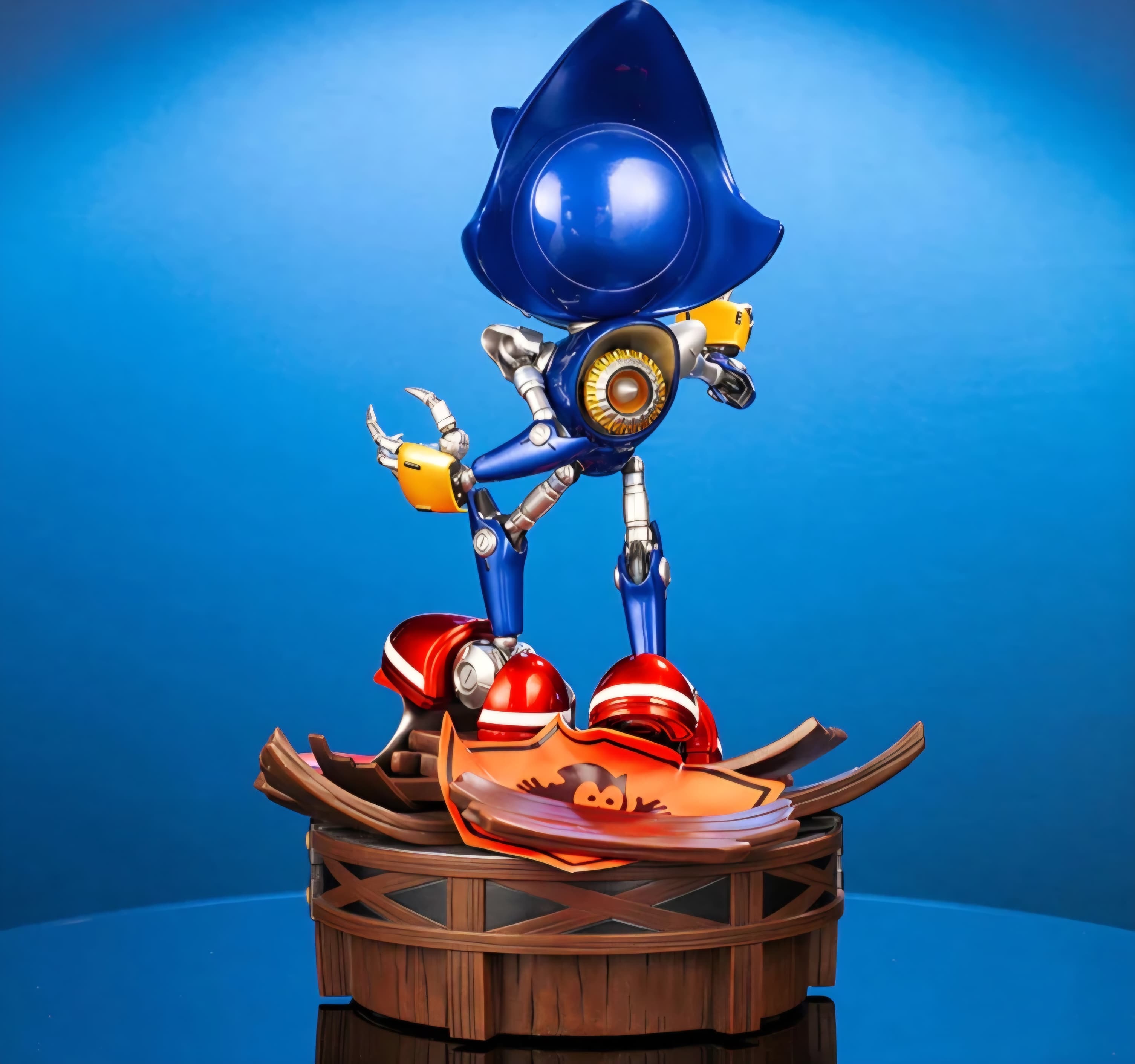 Sonic the hedgehog - metal sonic the Steel nemesis  - Vue 5