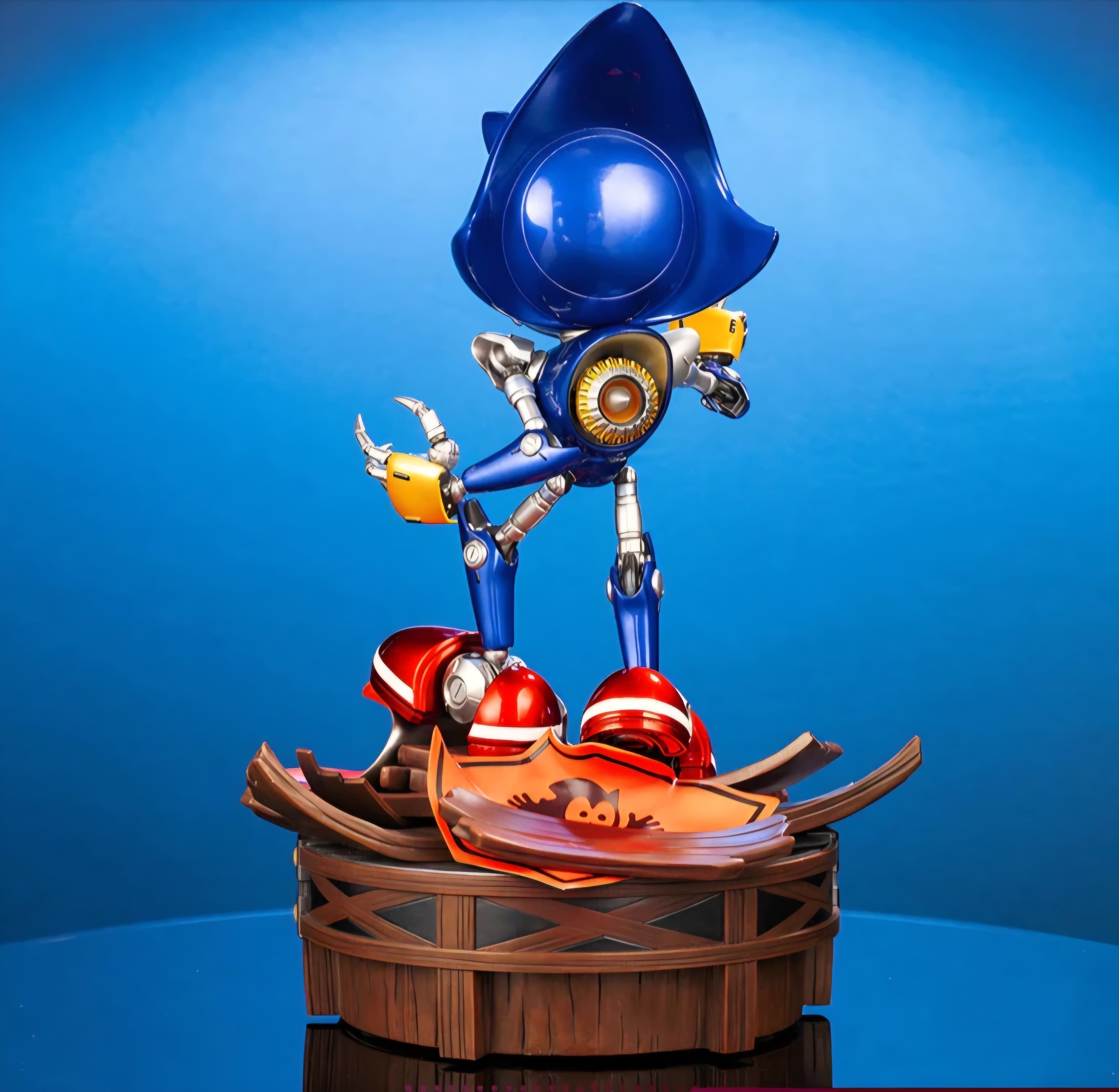 Sonic the hedgehog - metal sonic the Steel nemesis  - Vue 6