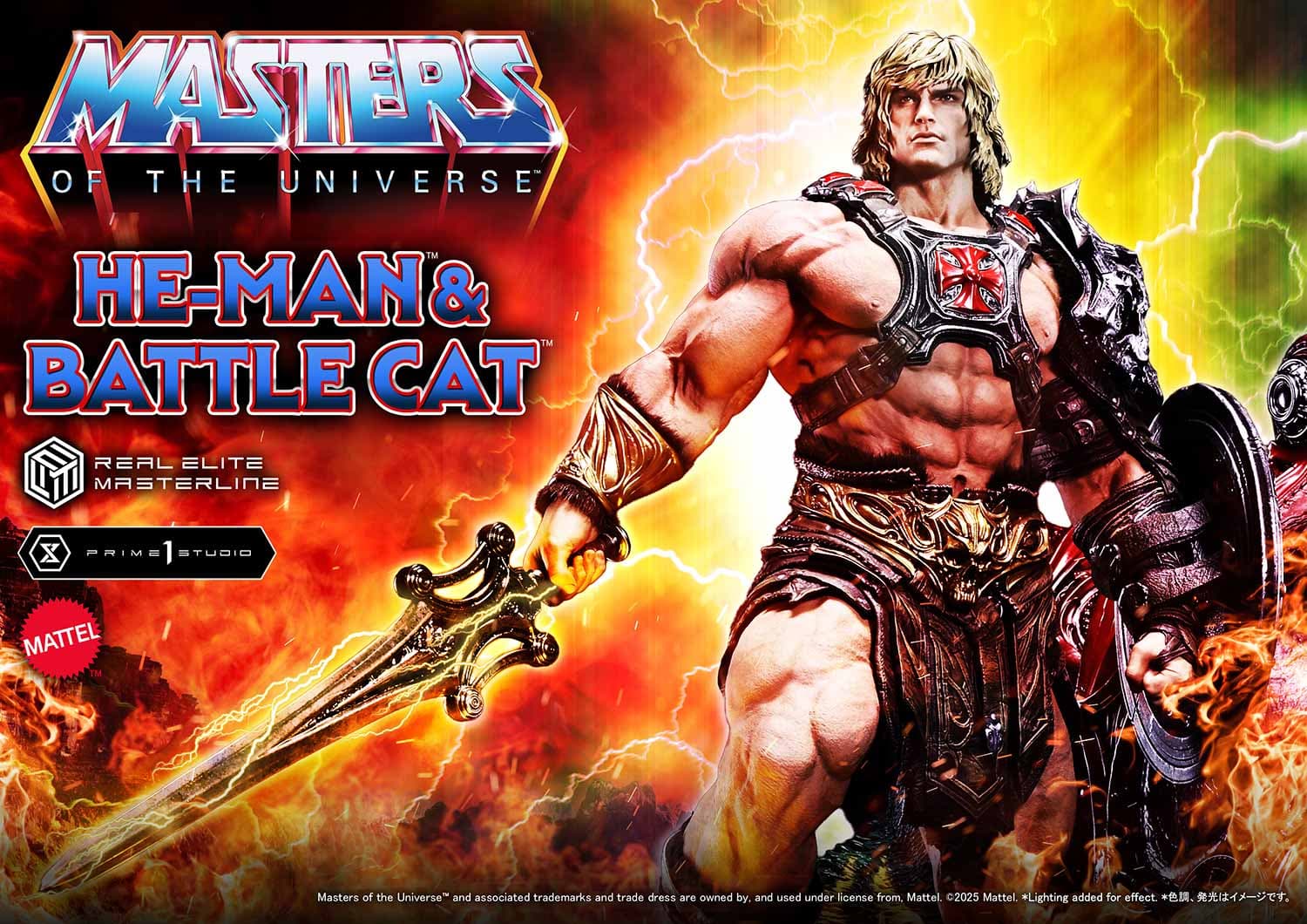 He-Man & Battle Cat - real elite masterline (regular version)