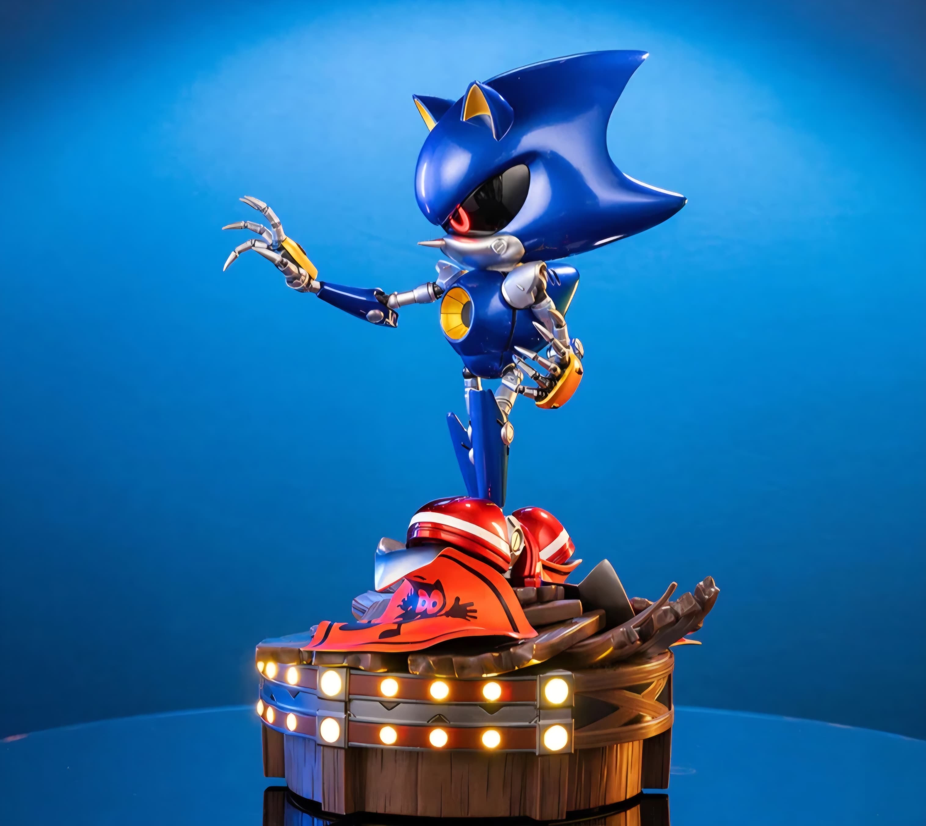 Sonic the hedgehog - metal sonic the Steel nemesis  ( exclusive edition ) - Vue 3