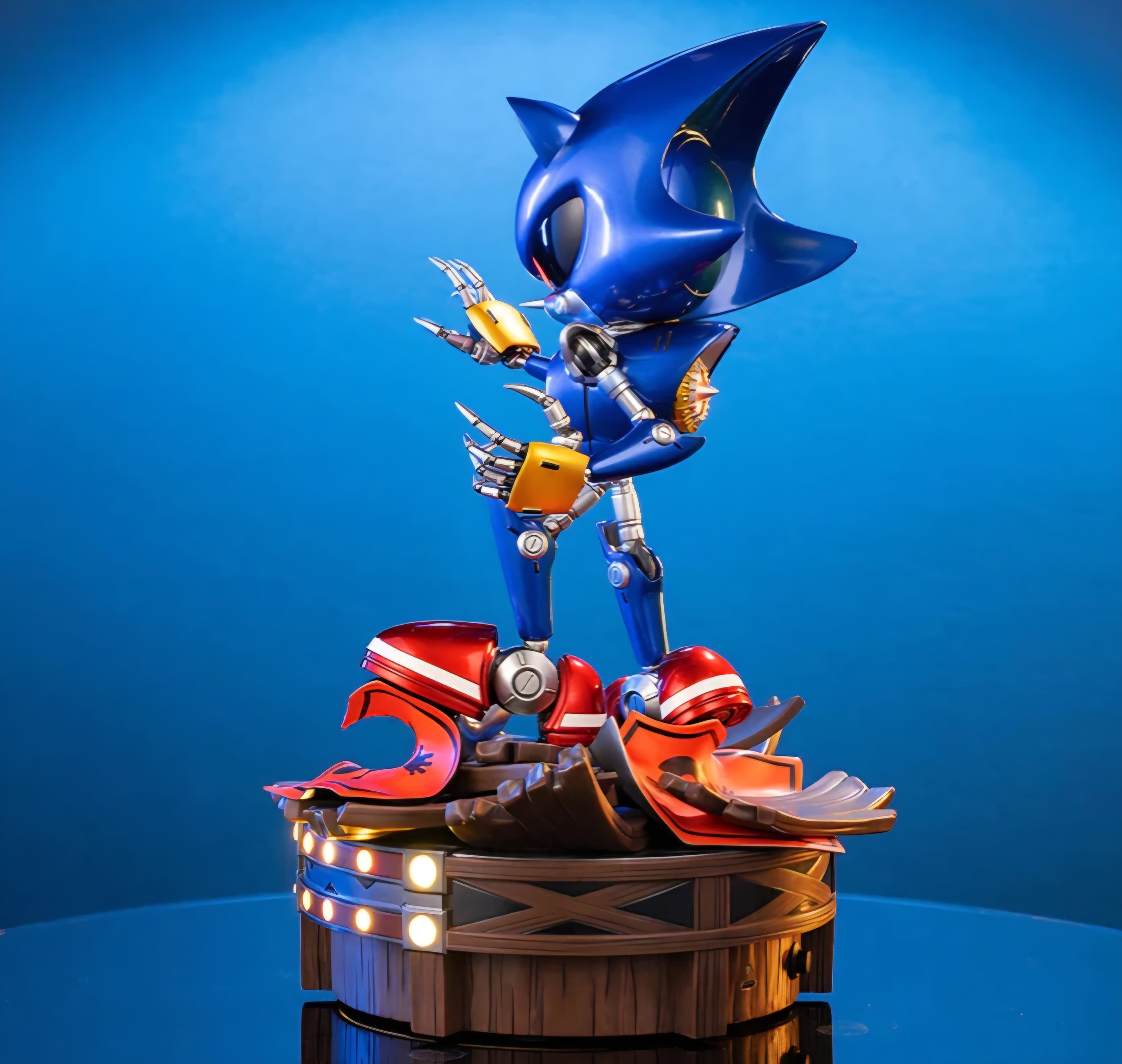 Sonic the hedgehog - metal sonic the Steel nemesis  ( exclusive edition ) - Vue 4