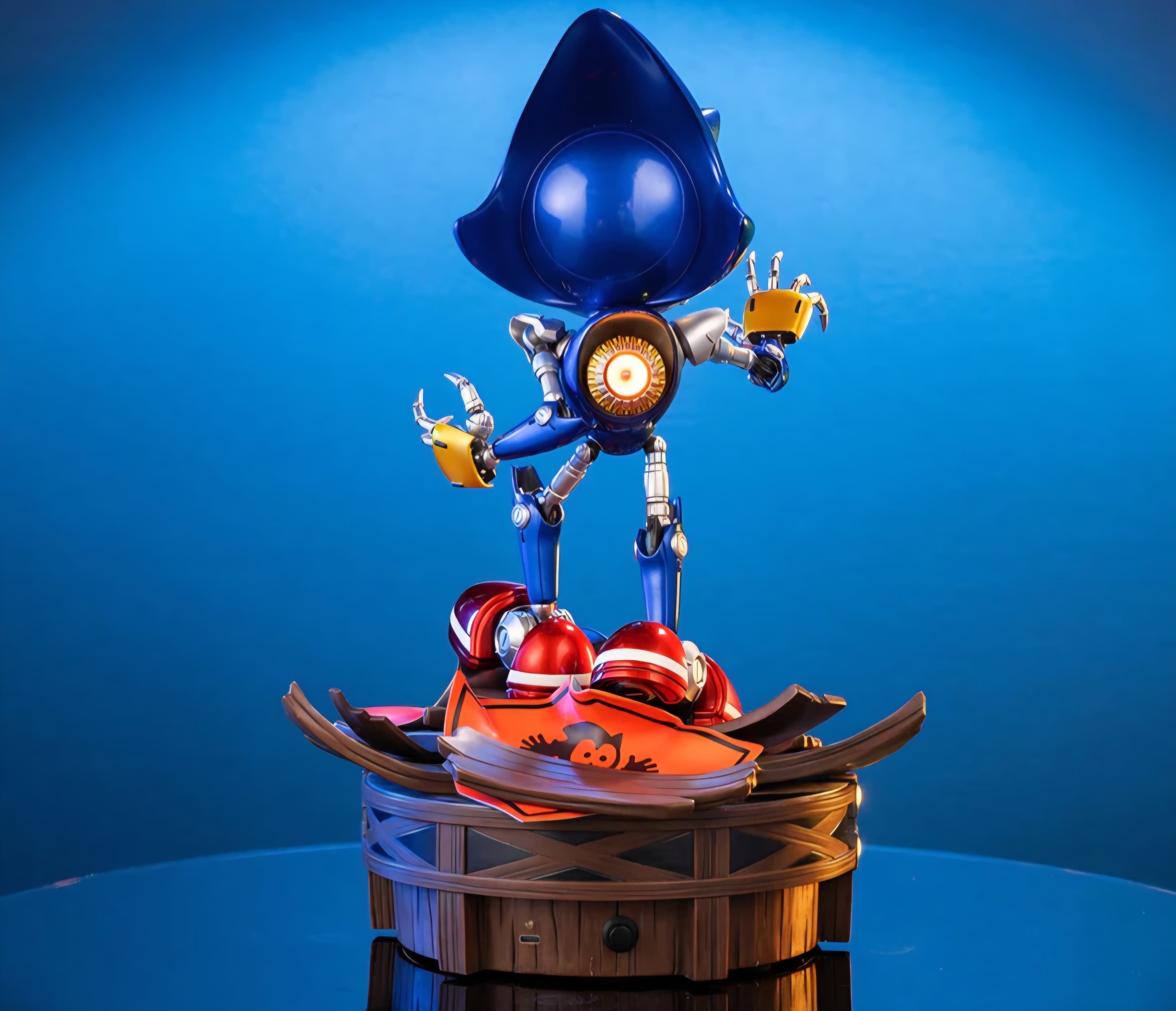 Sonic the hedgehog - metal sonic the Steel nemesis  ( exclusive edition ) - Vue 5