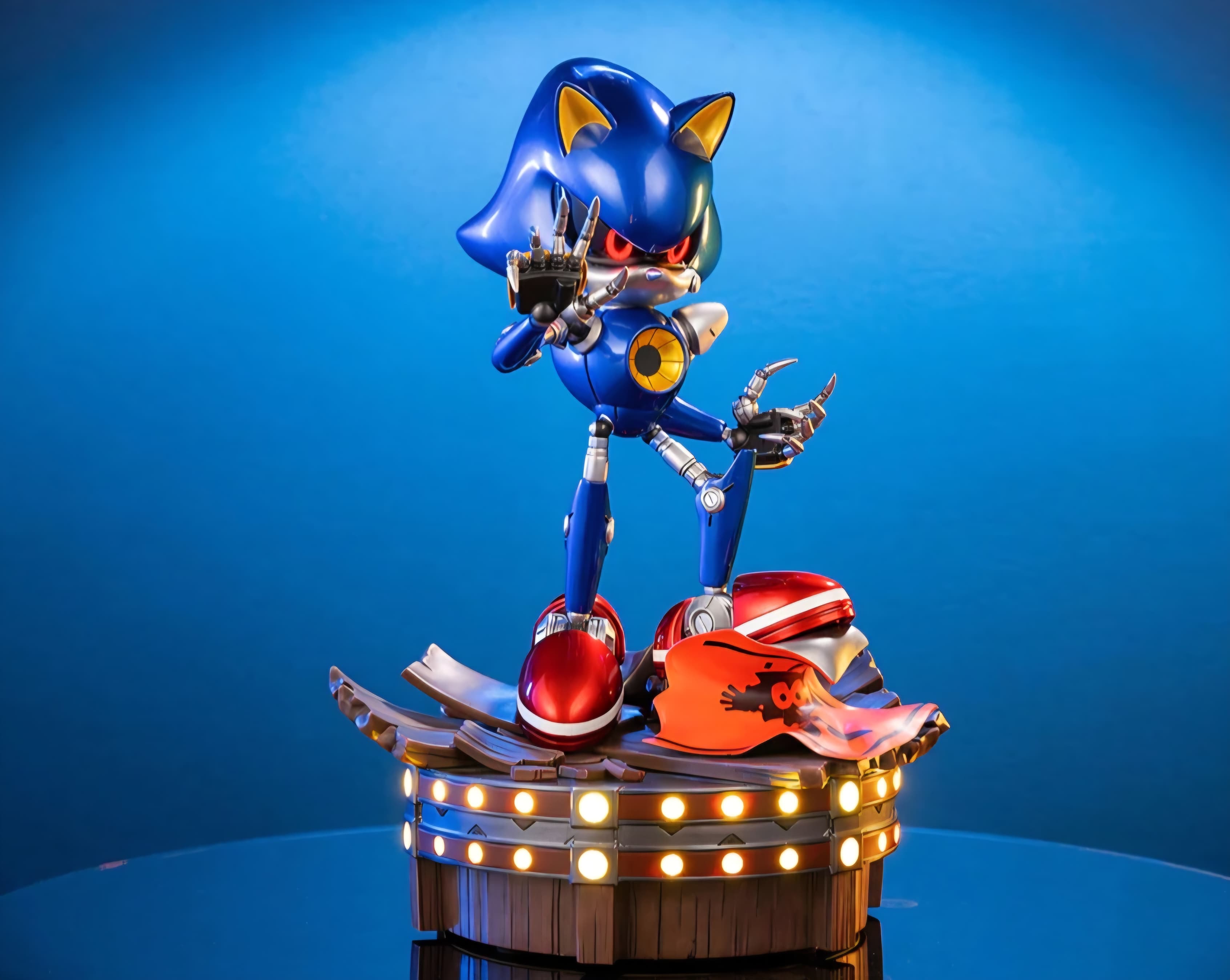 Sonic the hedgehog - metal sonic the Steel nemesis  ( exclusive edition ) - Vue 8