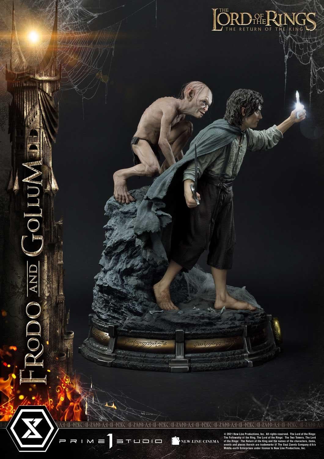 Frodo & Gollum - Premium Masterline - Vue 4
