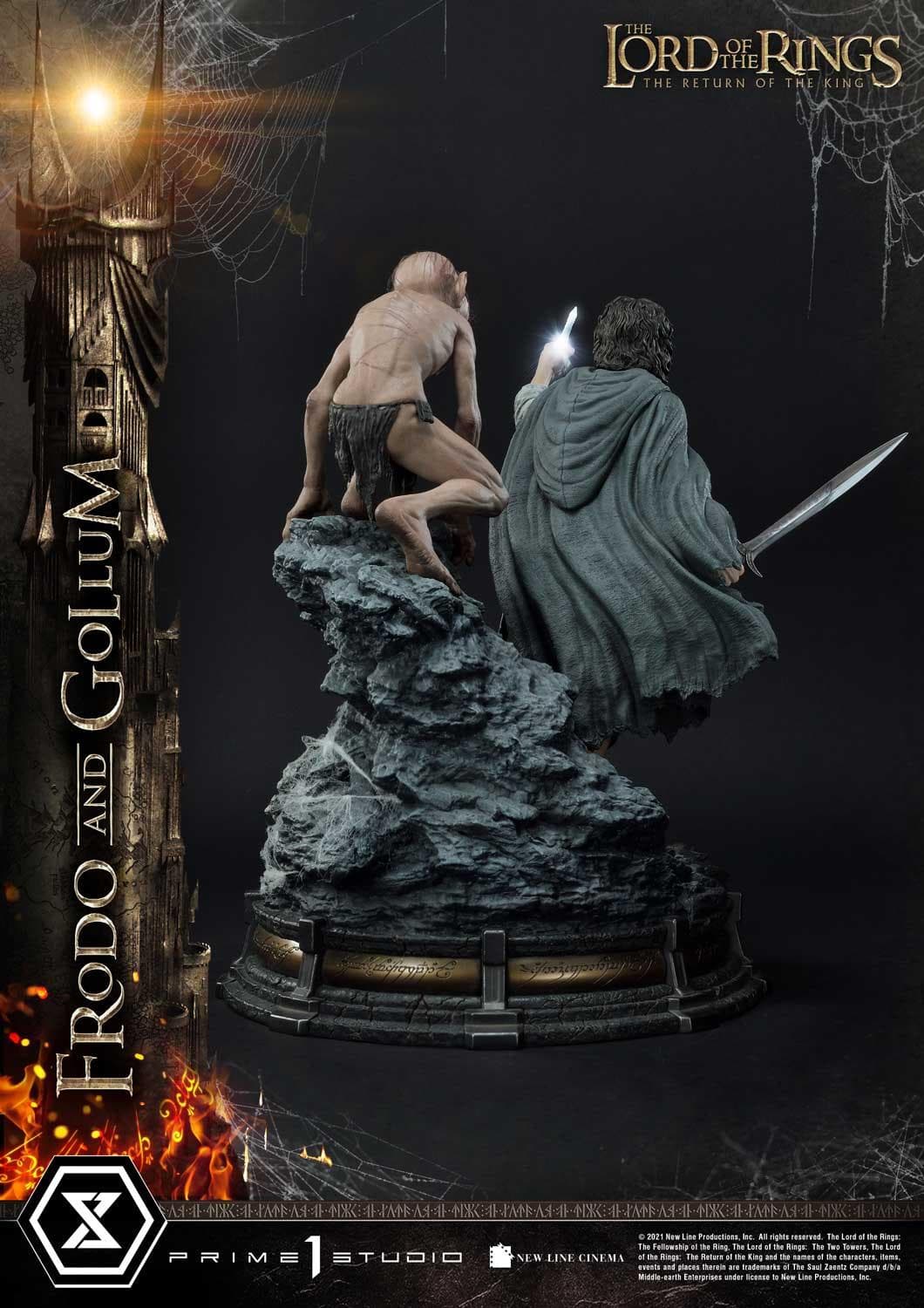 Frodo & Gollum - Premium Masterline - Vue 5