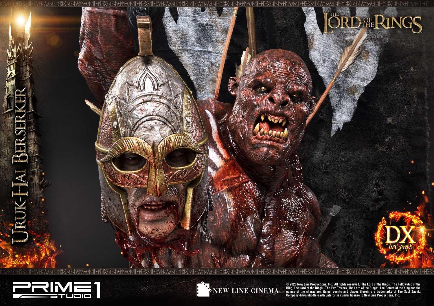 Uruk-Hai Berserker (deluxe version) - Premium Masterline - Vue 7